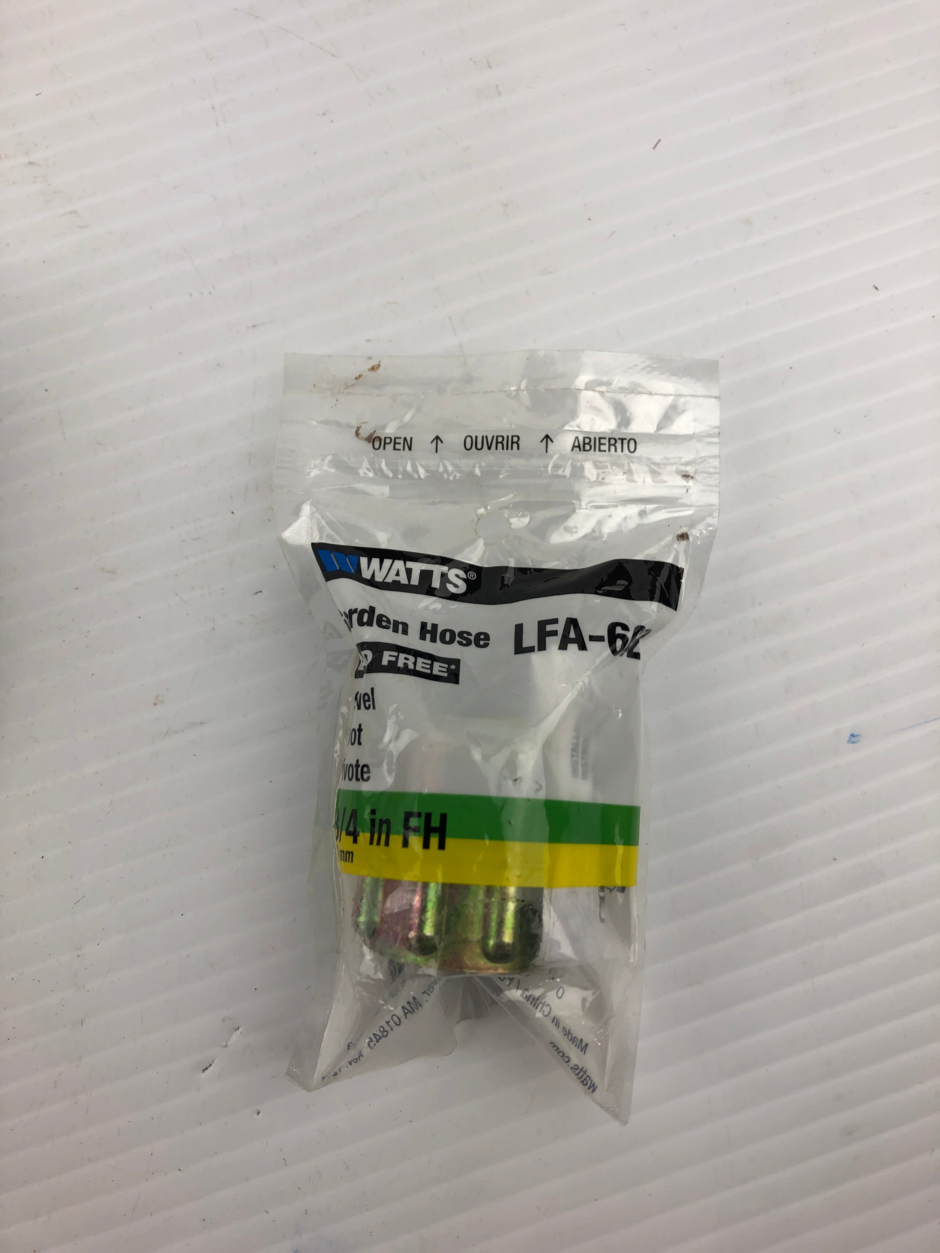 Watts LFA-662 Swivel Garden Hose Adapter - Lot of 3