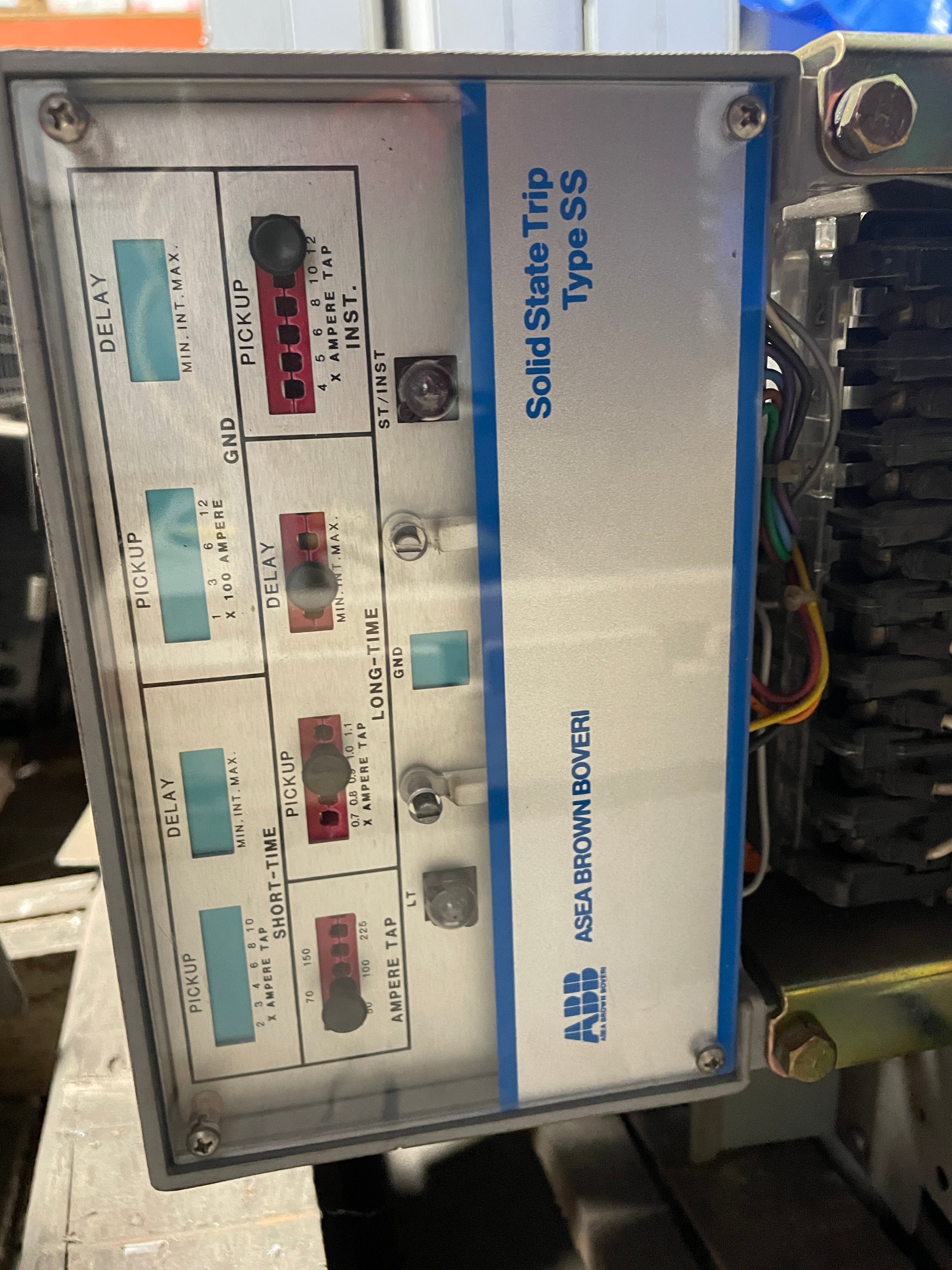 ABB K-600S K-Line Power Circuit Breaker 600 Amp Asea Brown Solid State Trip