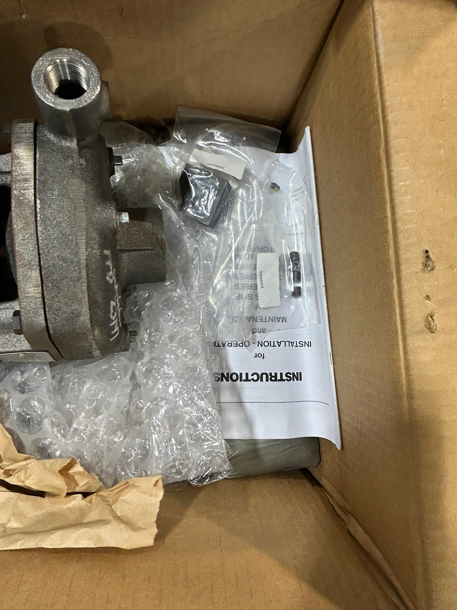 Flowserve SMP1.25X.75X5 (2/4P-B/M/V) Pump with Westinghouse AEGHPE Motor