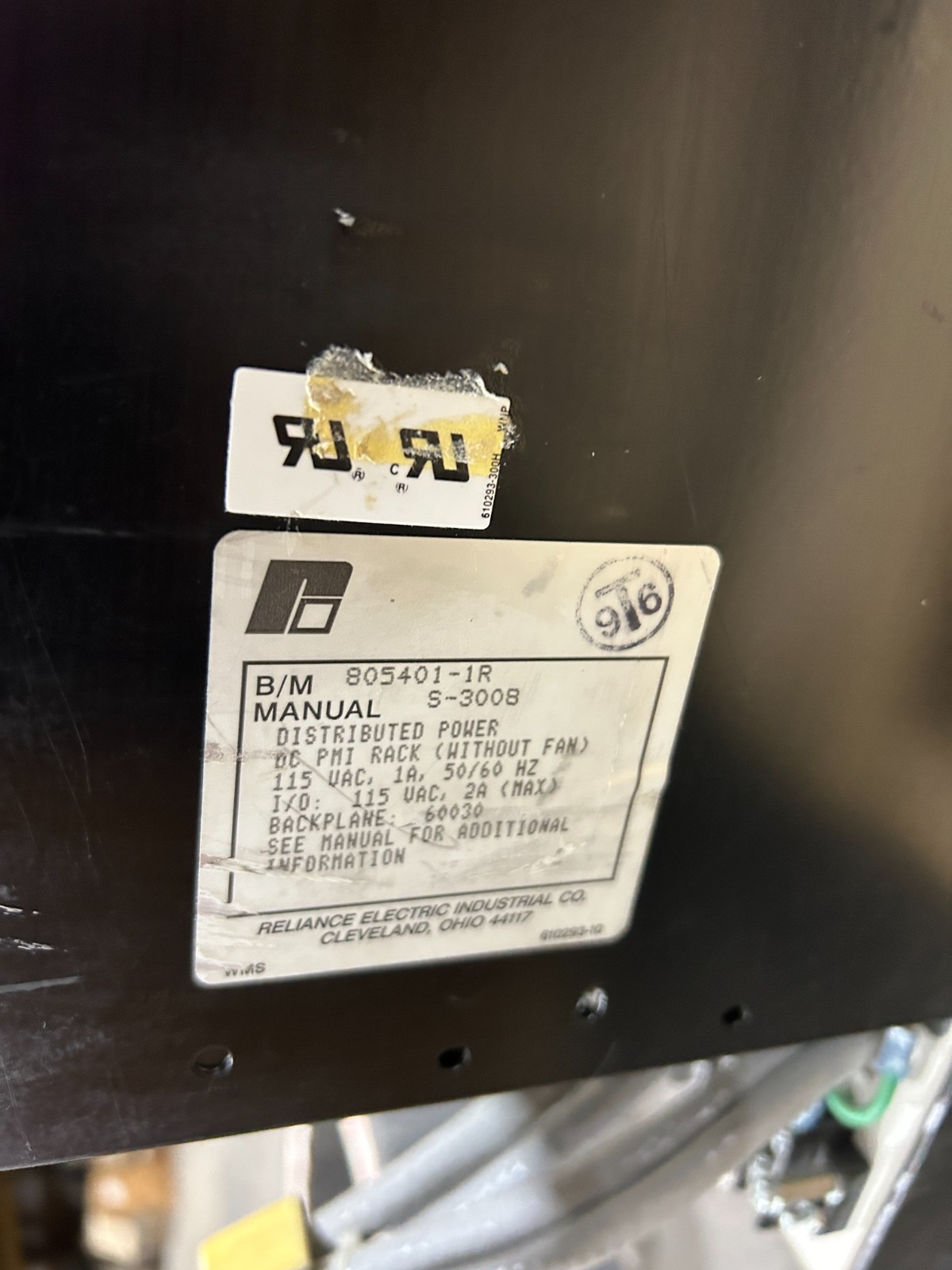 Reliance Electric 803611-1SRR AutoMax DC Power Module S6R 805401-1R 30/60HP