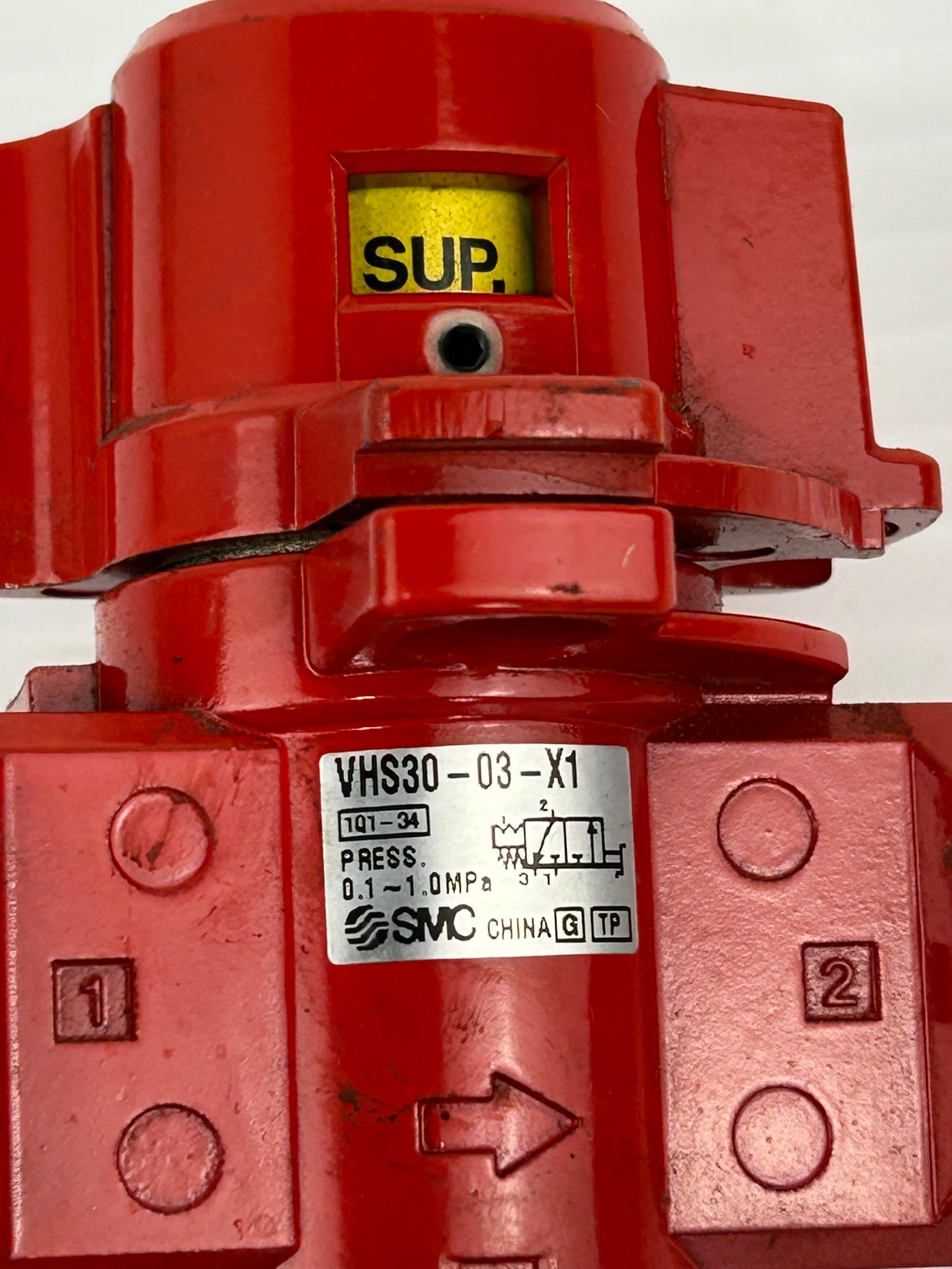 SMC VHS30-03-X1 Hand Valve with Filter