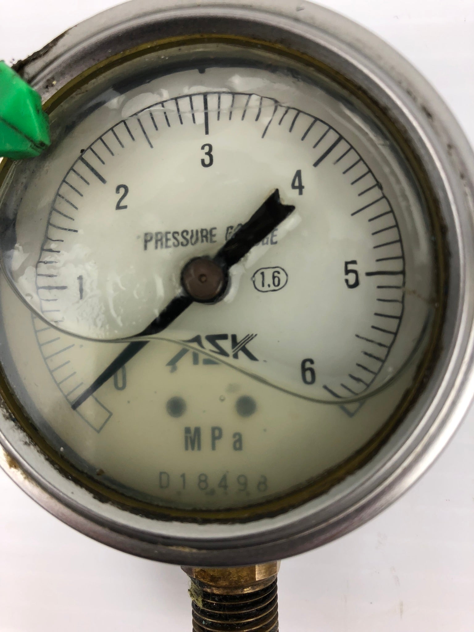 ASK D18498 Pressure Gauge 0-6 Mpa