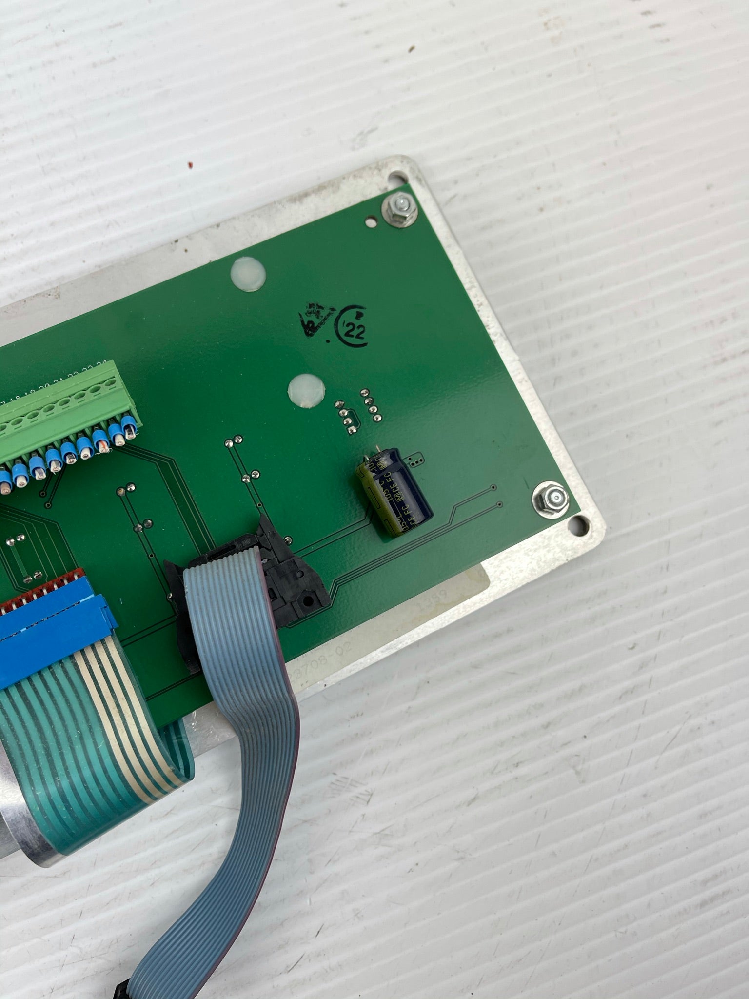 The Hall Company Control Panel 5623708-02 with Red Knob