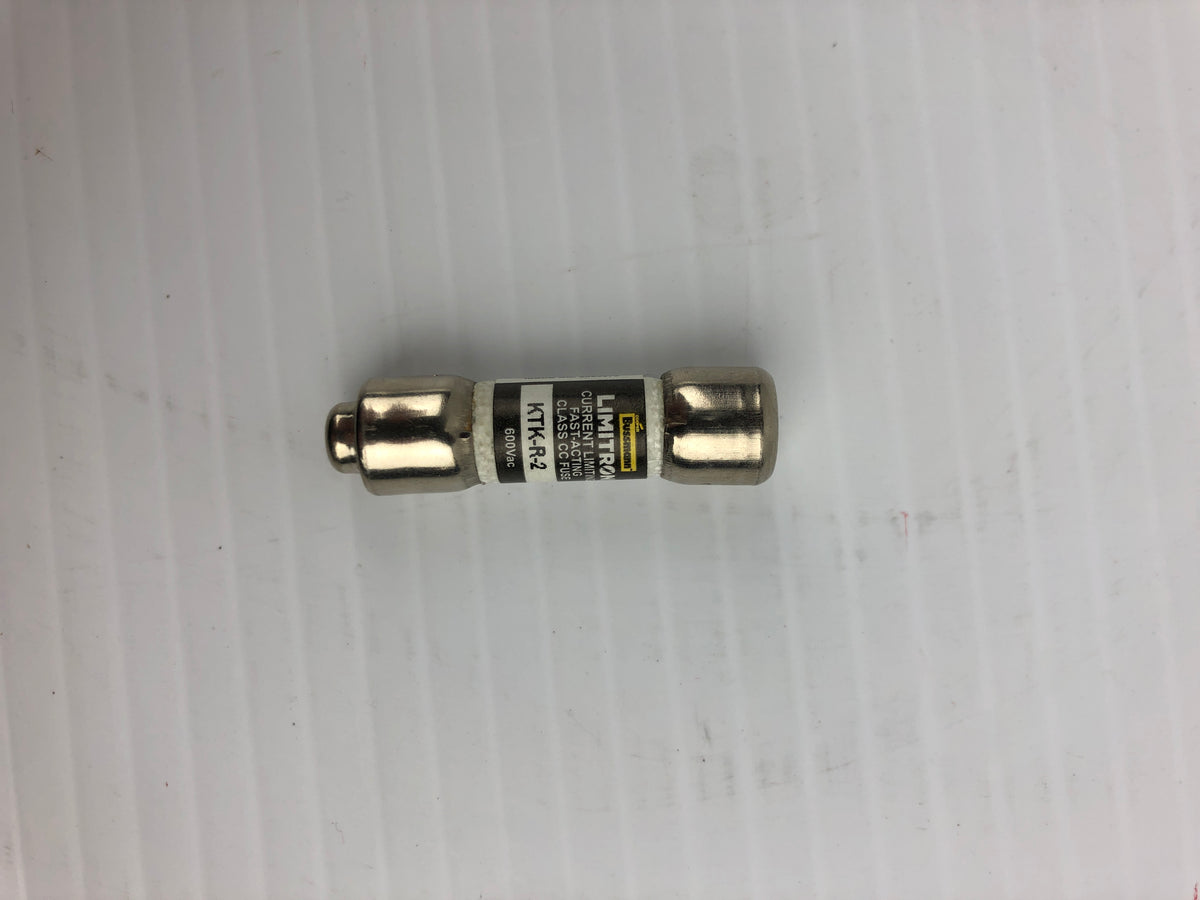 Bussmann KTK-R-2 Current Limiting Fast Acting Class CC Fuse - Lot of 3