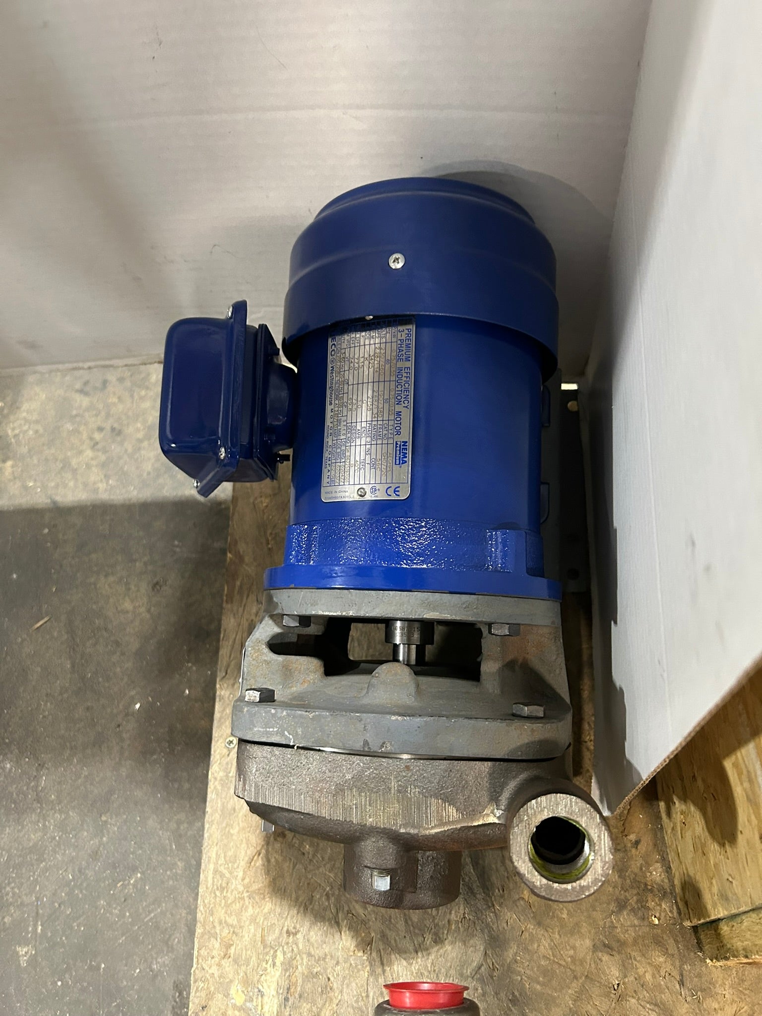 Flowserve SMP1.25X.75X5 (2/4P-B/M/V) Pump with Westinghouse AEGHPE Motor