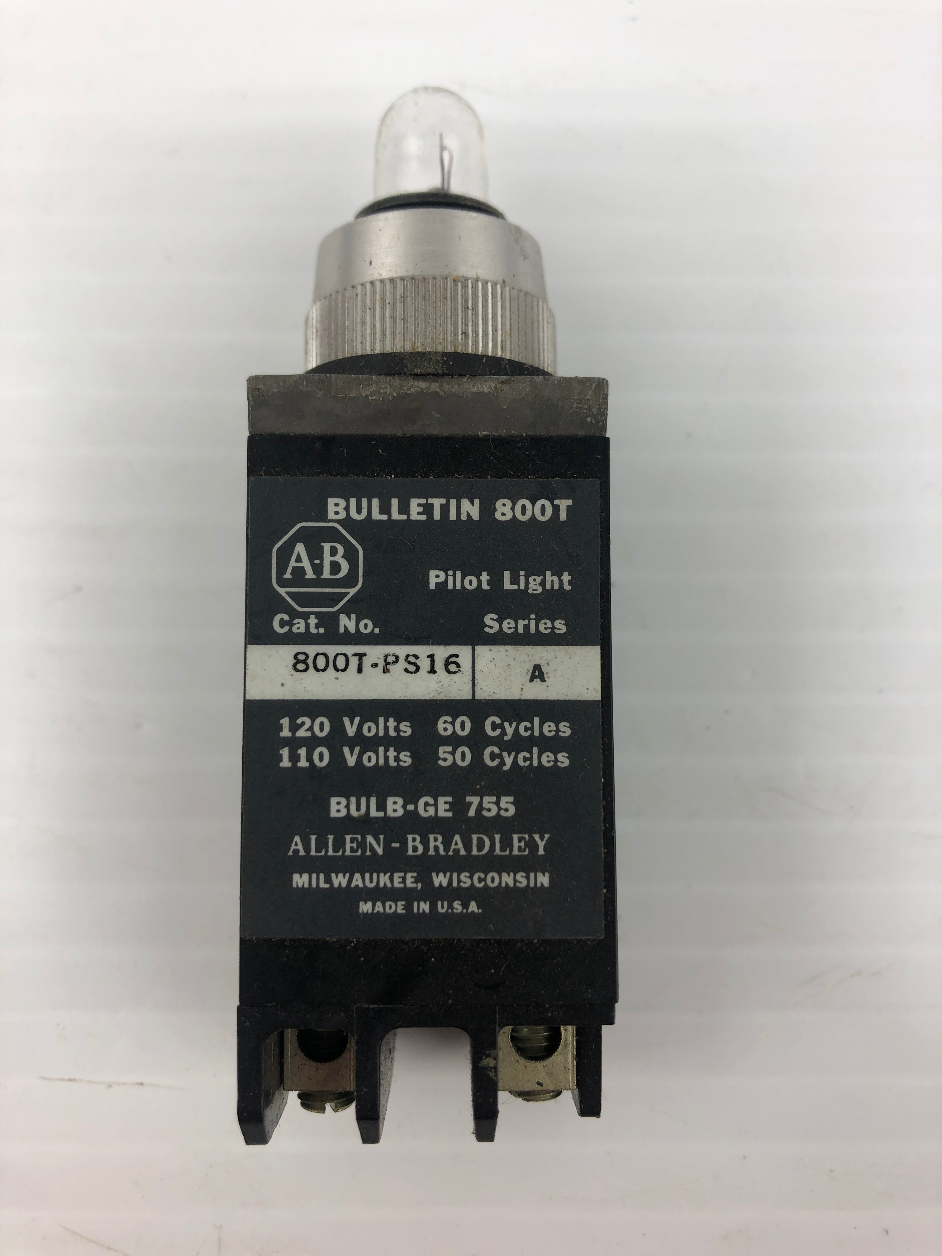 Allen-Bradley Pilot Light 800T-PS16 Series A