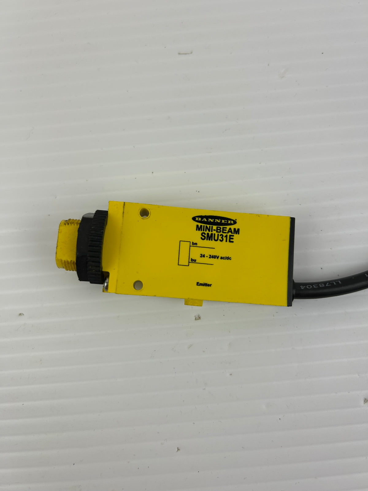 Banner Mini-Beam SMU31E Photoelectric Sensor Emitter 24-240V AC/DC