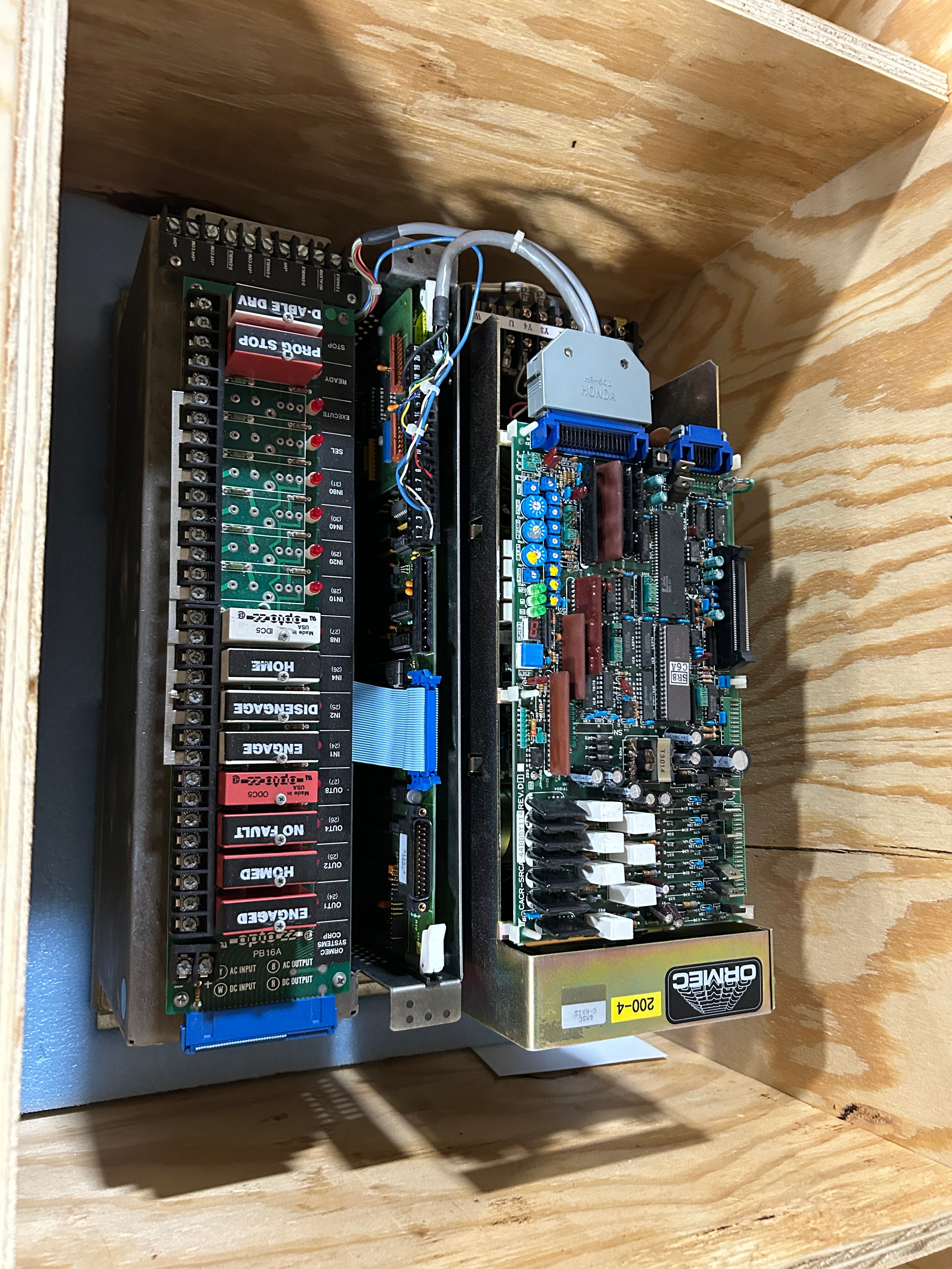 Ormec MCS-S33G:240 Servo Drive Assembly Breaker LF-330 Noise Filter SAC-SRDU