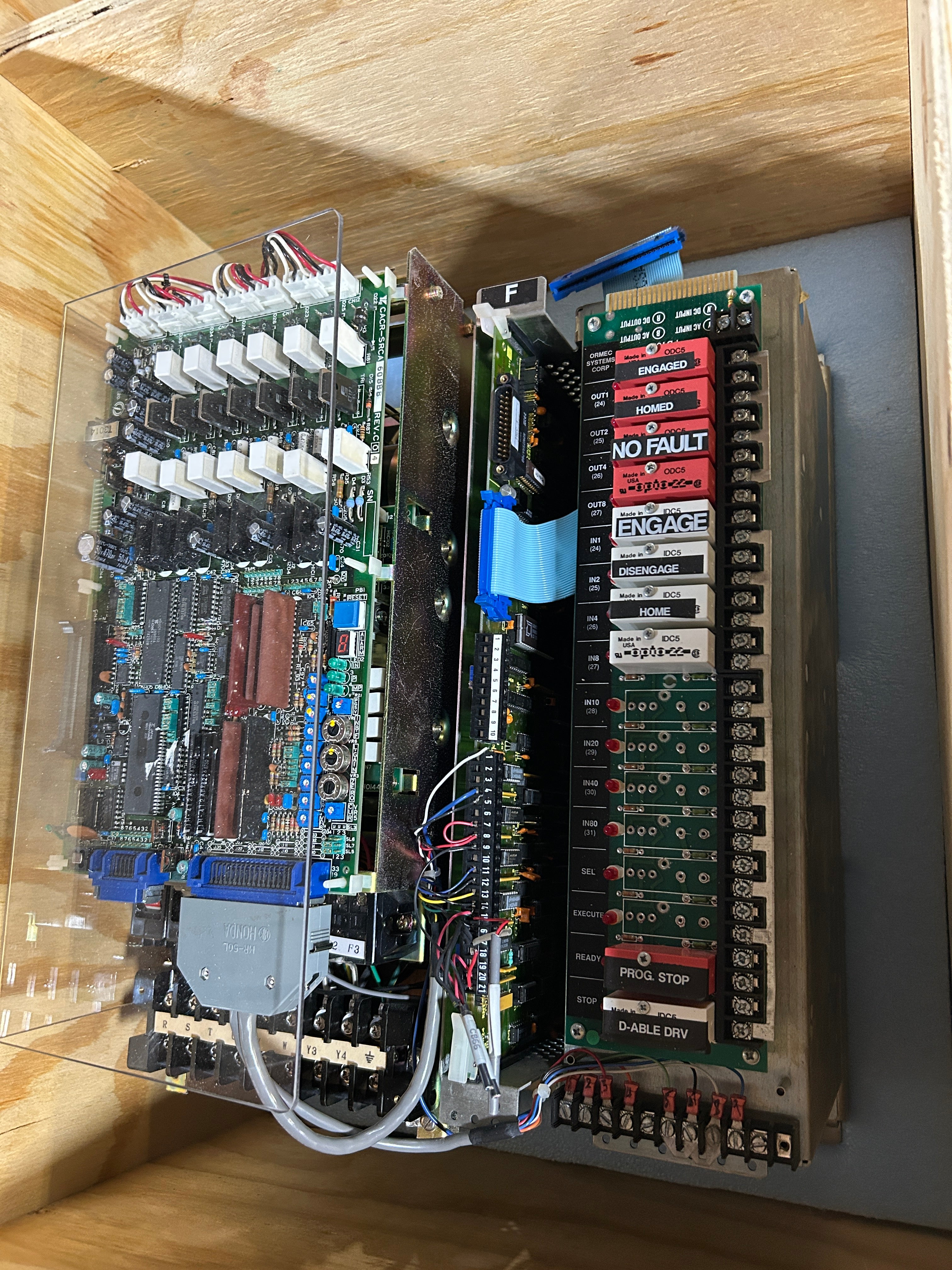 Ormec MCS-S45H*227A Servo Drive Assembly SAC-SDRU Breaker LF-330 Noise Filter