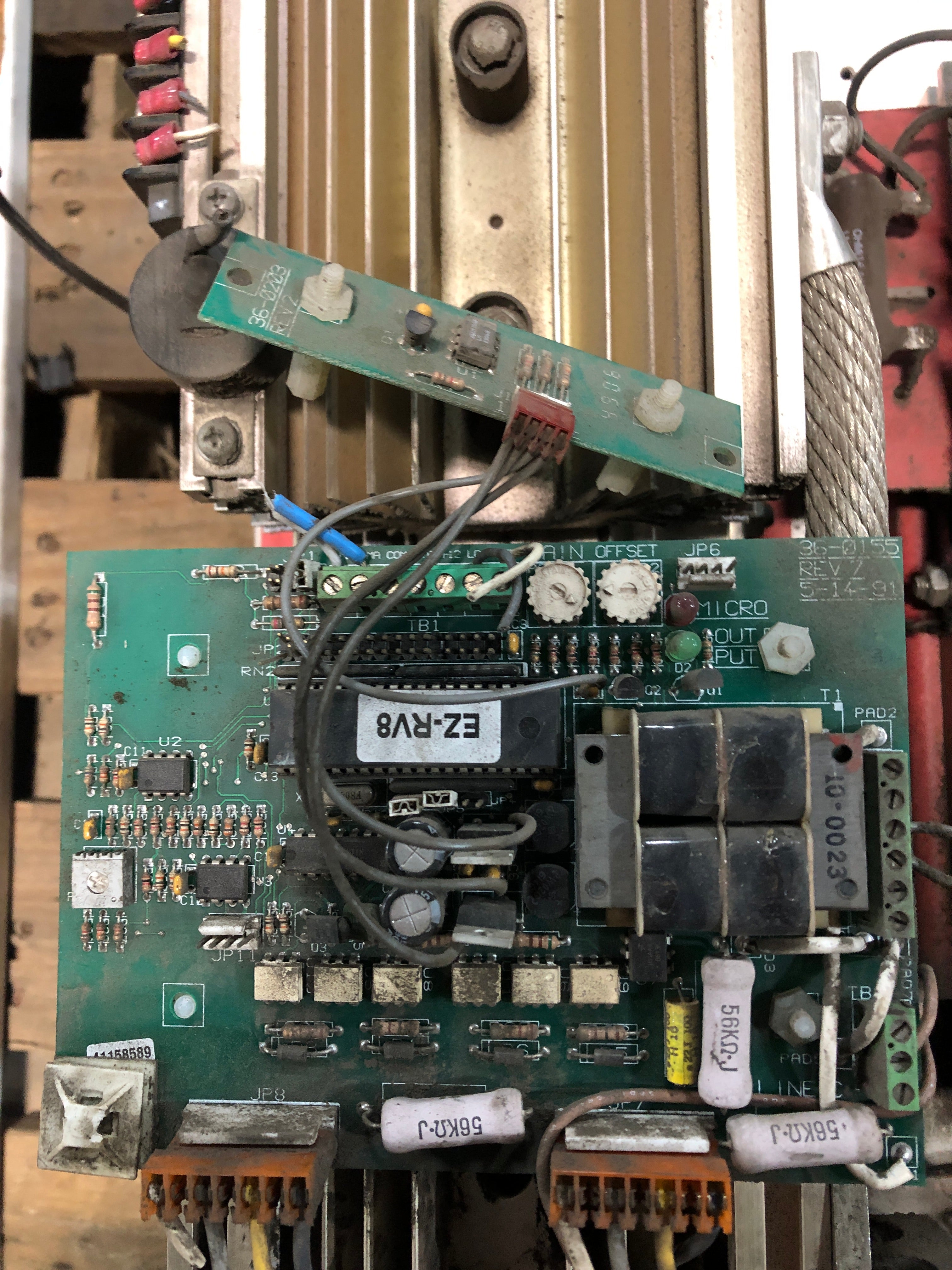 Phasetronics EZ2-48500-F Three Phase SCR Power Control Controller