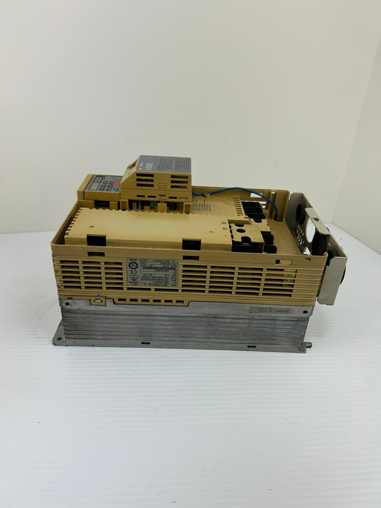 Yaskawa Electric CIMR-VU4A0031FAA 3PH AC Drive Rev A Type 1 Enclosure - No Cover