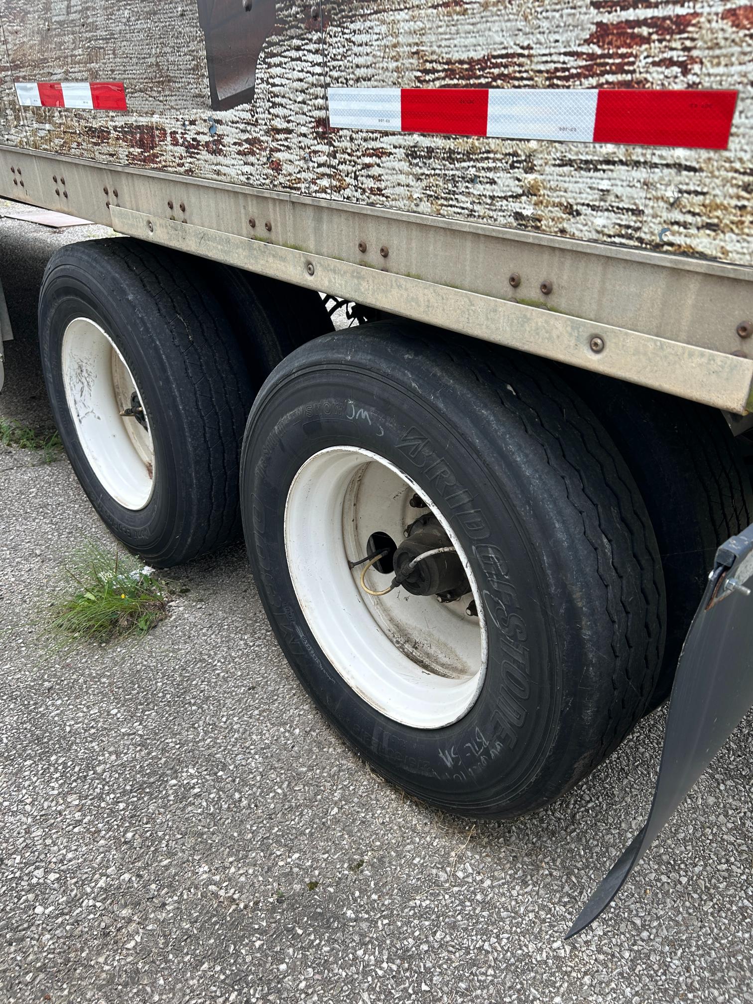 2010 Wabash Dry Van Trailer 53' #644 Title Swing Spring Ride 1JJV532DXAL363356