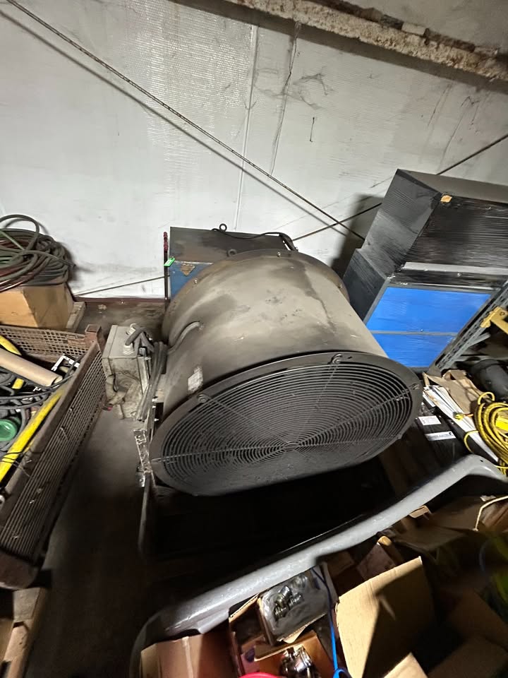 Fantech 3HV236HYF 36" Hi-Volume Hi-Velocity Industrial Fan 3PH 2HP 208-230/460V