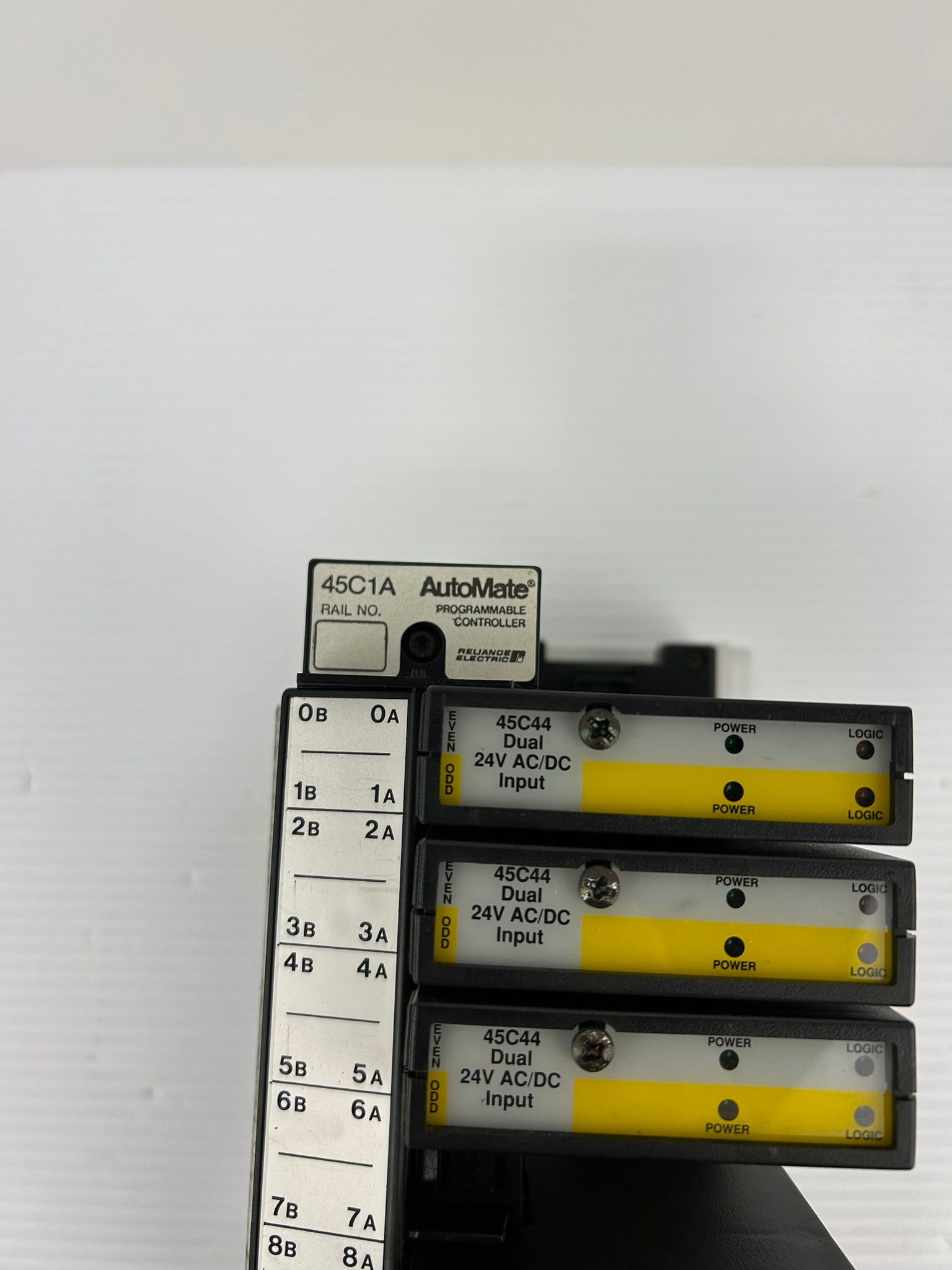 Reliance Electric Automate 45C1A Programmable Controller with (7) 45C44 Modules