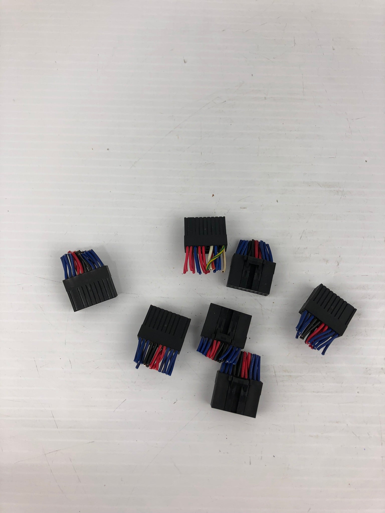 AMP D-2 Fanuc Power Cable Drive Plug Connector - Lot of 7