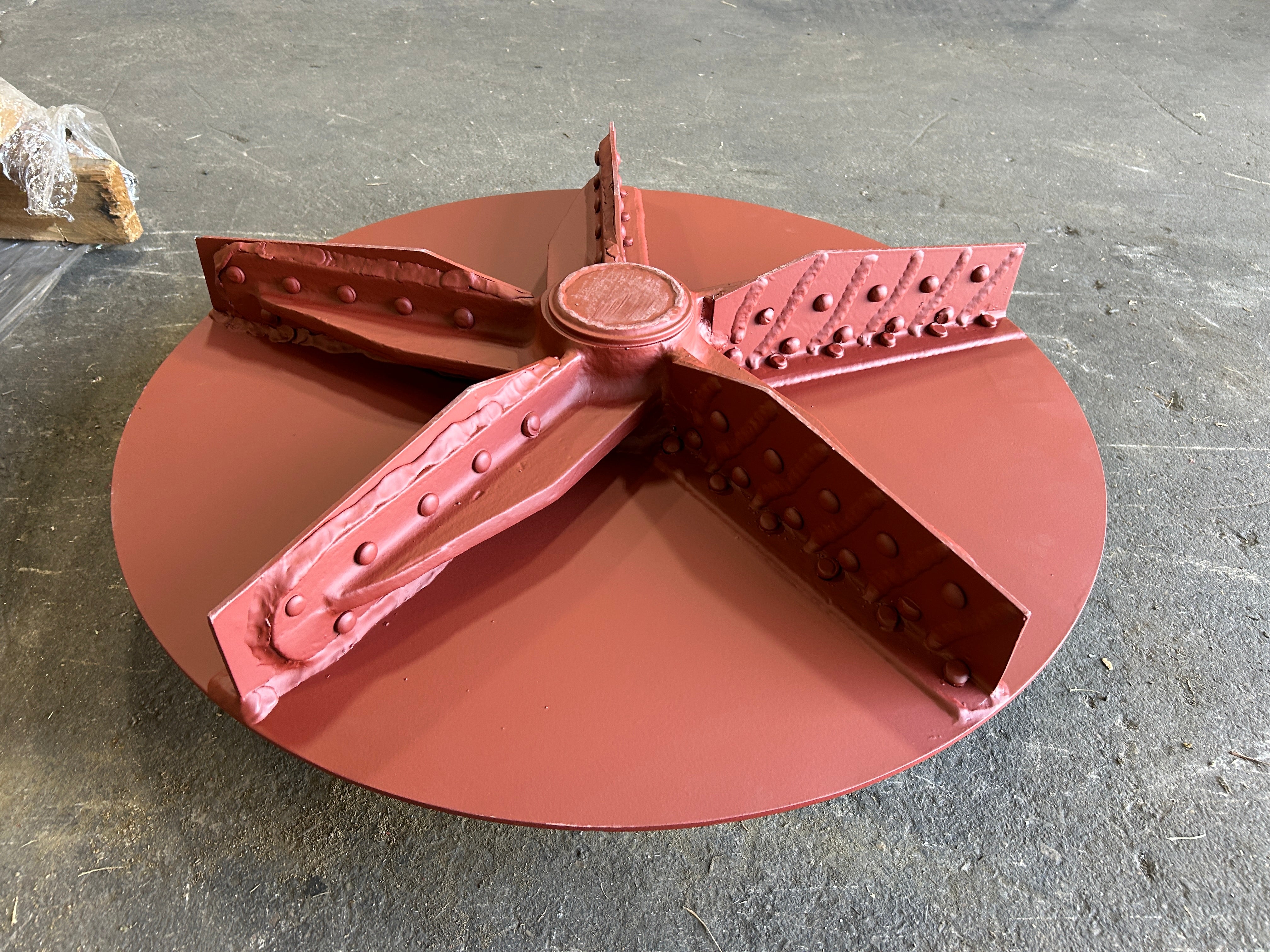 Wheel Material Handling 26" For 7E Blower Fan 2.11" Bore / 2.35" with Keyway