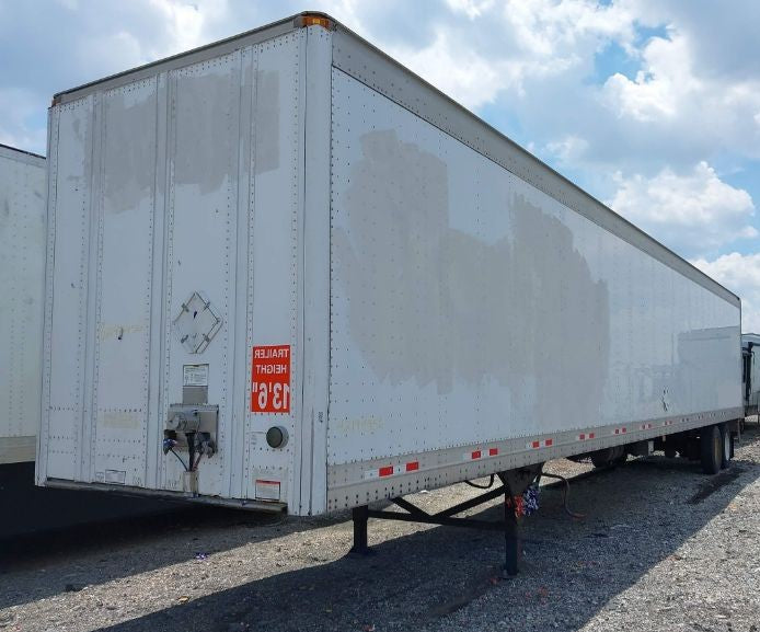 2008 Great Dane 53’ Dry Van Semi Trailer Air Ride Roll Up 102" 1GRAA06238B703317