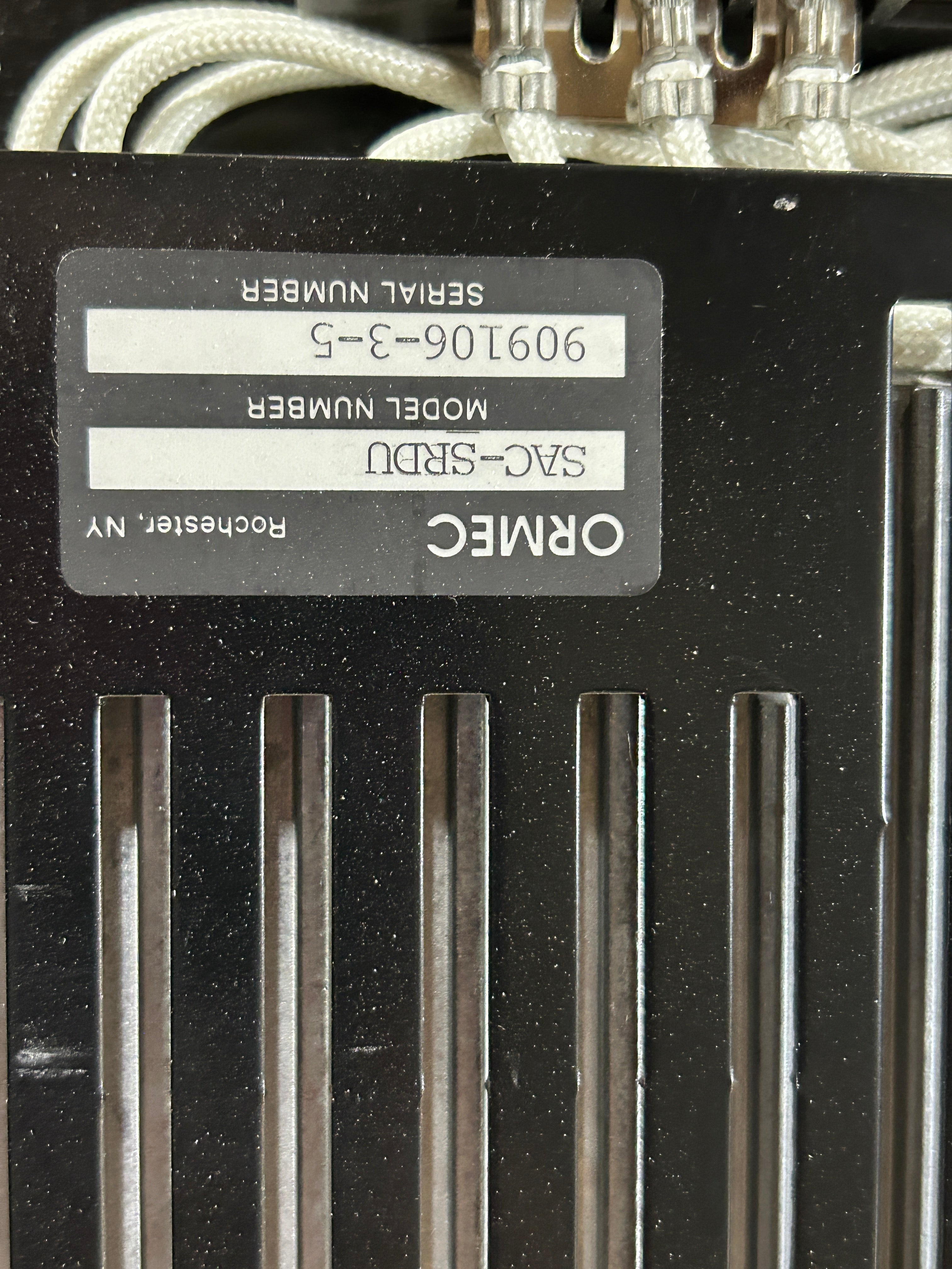 Ormec MCS-S33G:240 Servo Drive Assembly Breaker LF-330 Noise Filter SAC-SRDU