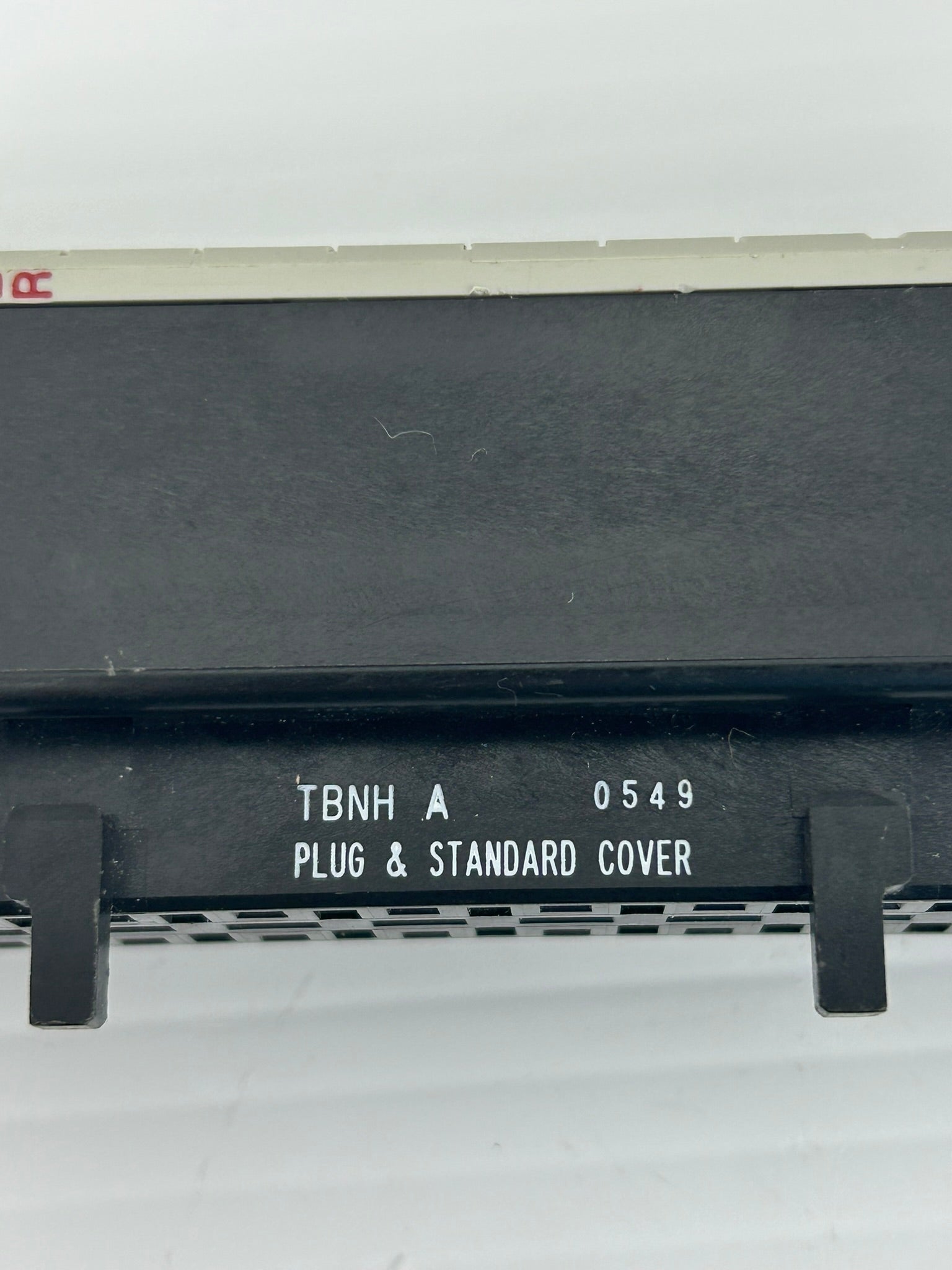 AMP TBNH A Terminal Block Plug & Standard Cover - Lot of 3