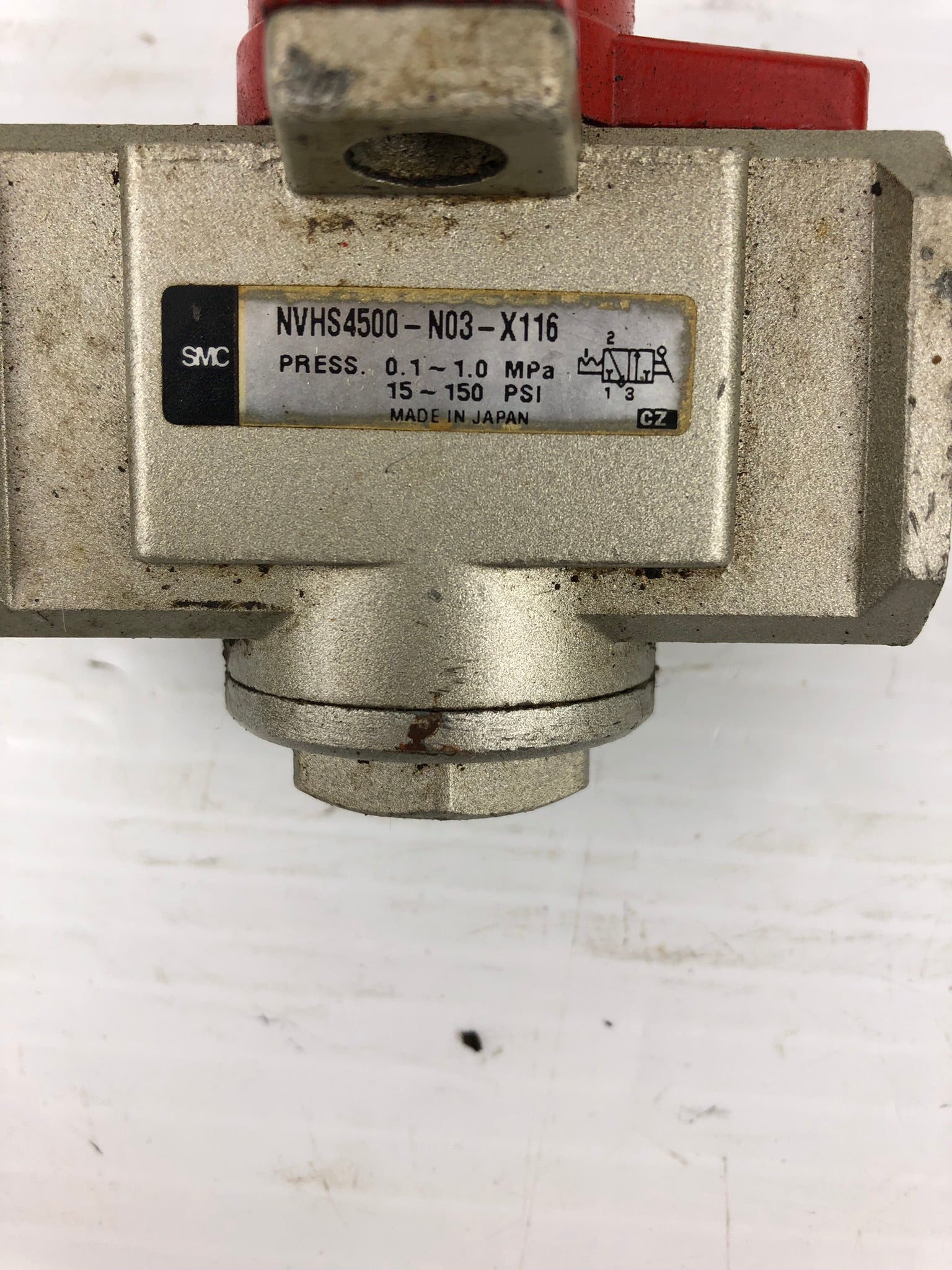 SMC Valve Lock Out Press 0.1~1.8 MPa