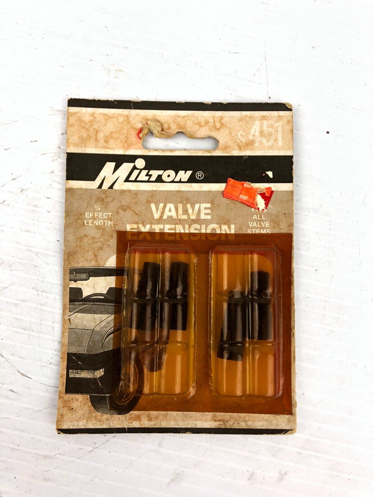 Milton S451 Valve Extensions