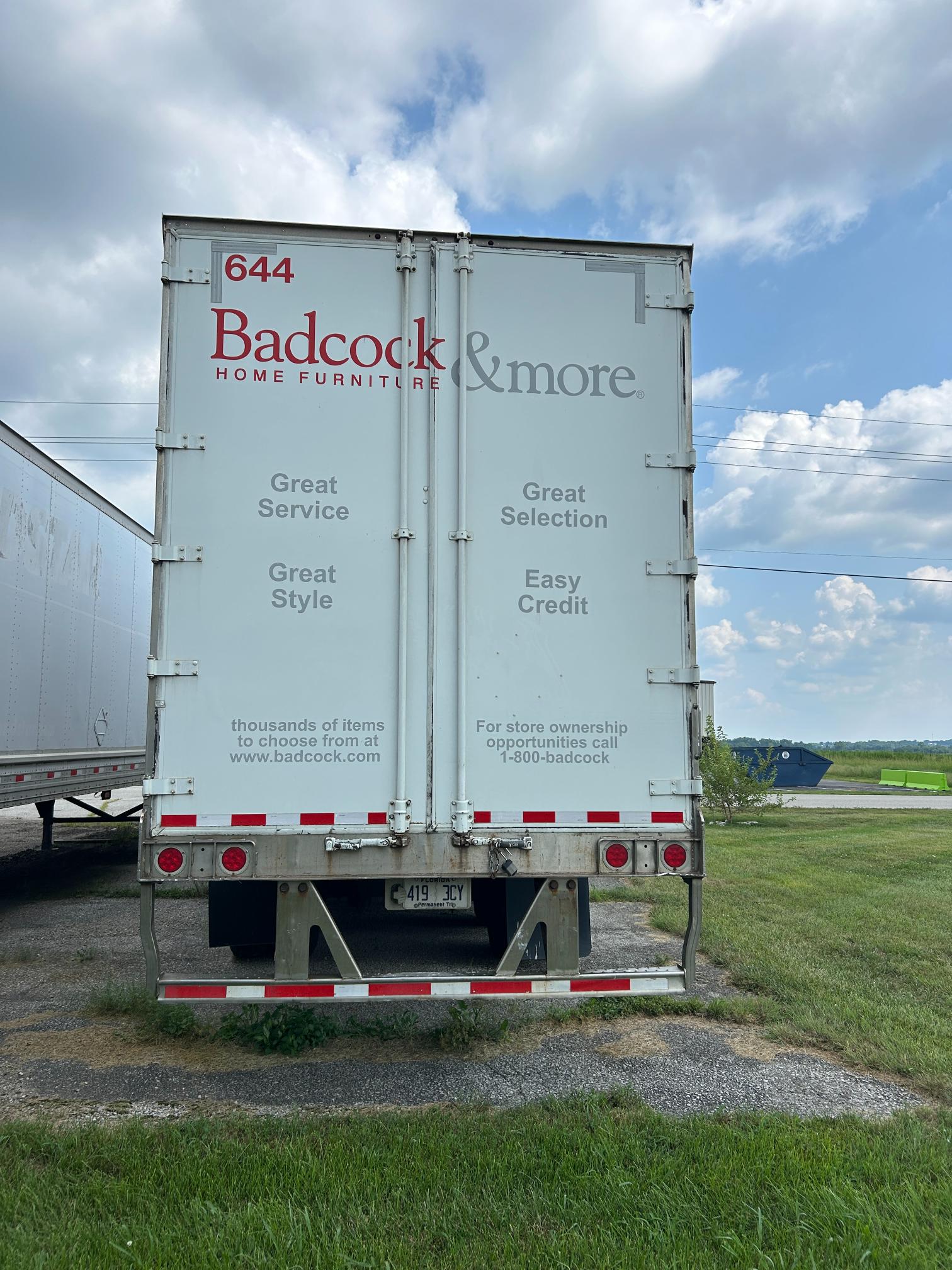 2010 Wabash Dry Van Trailer 53' #644 Title Swing Spring Ride 1JJV532DXAL363356