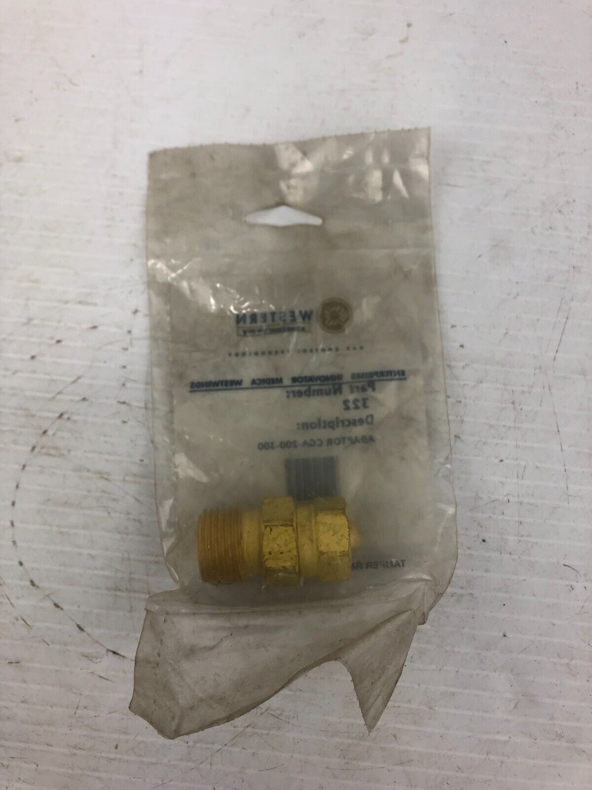 Western Enterprises 322 Adapter CGA-200-300