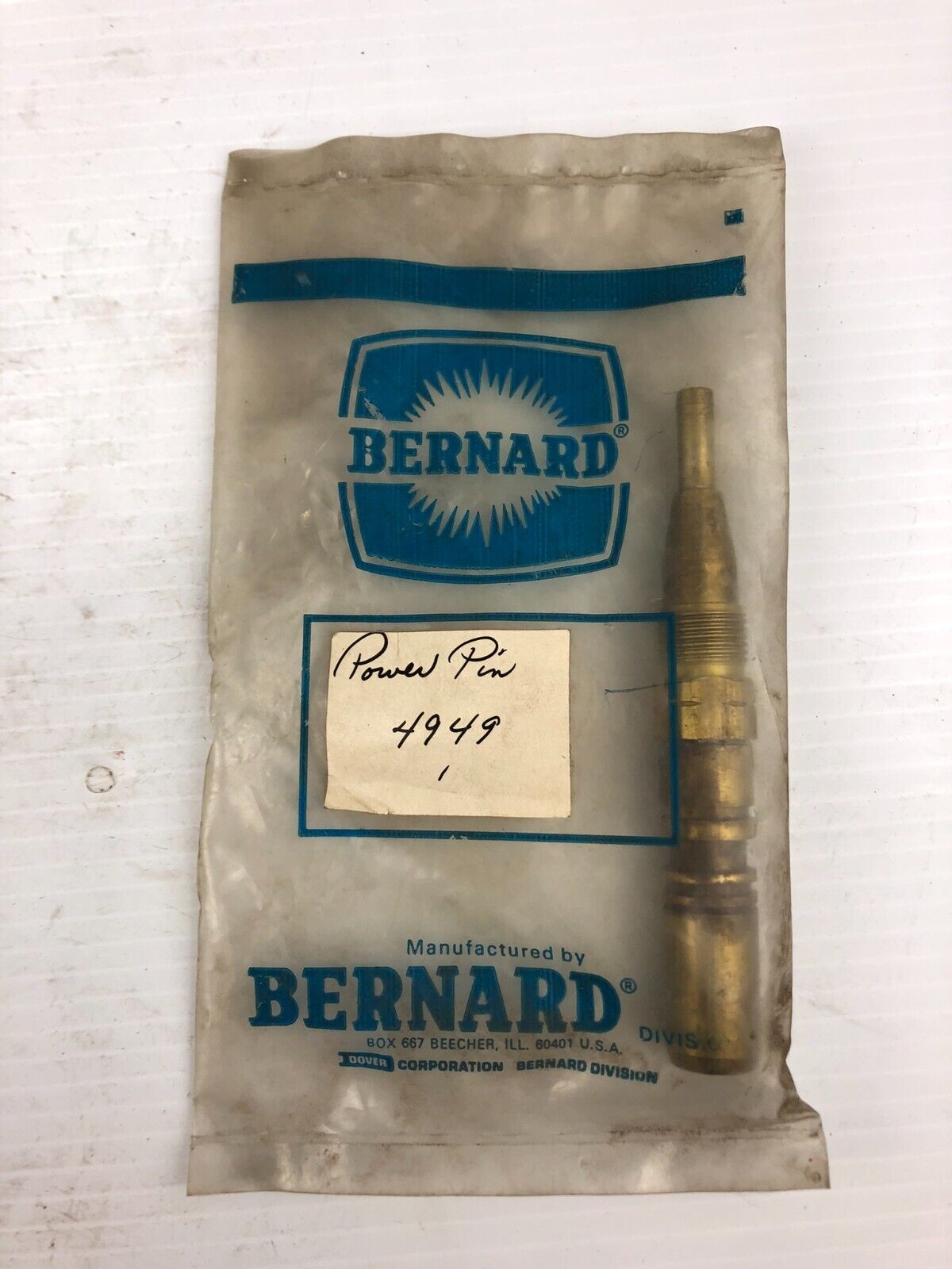 Bernard 4949 Power Pin