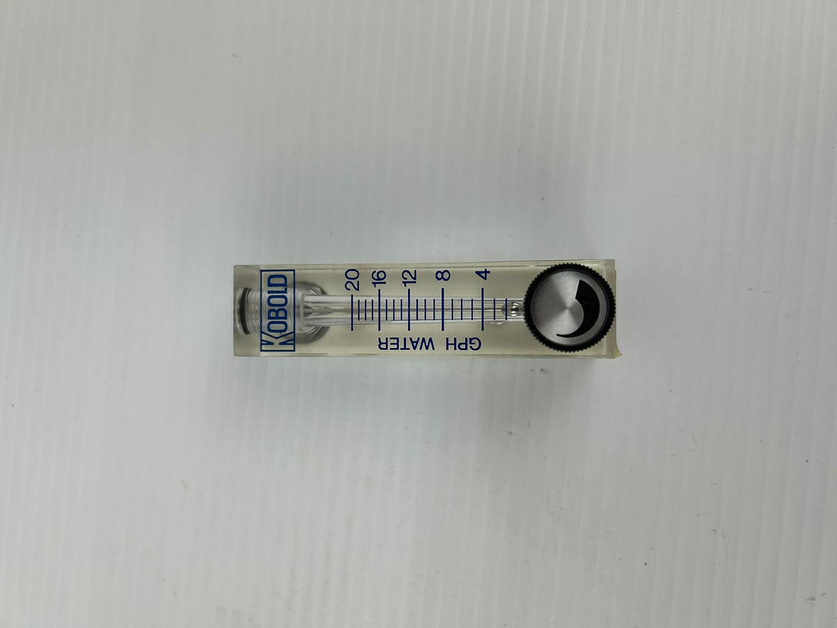 Kobold KFR-1221V2 Flow Meter 2-20 GPH Water Gauge - Lot of 2