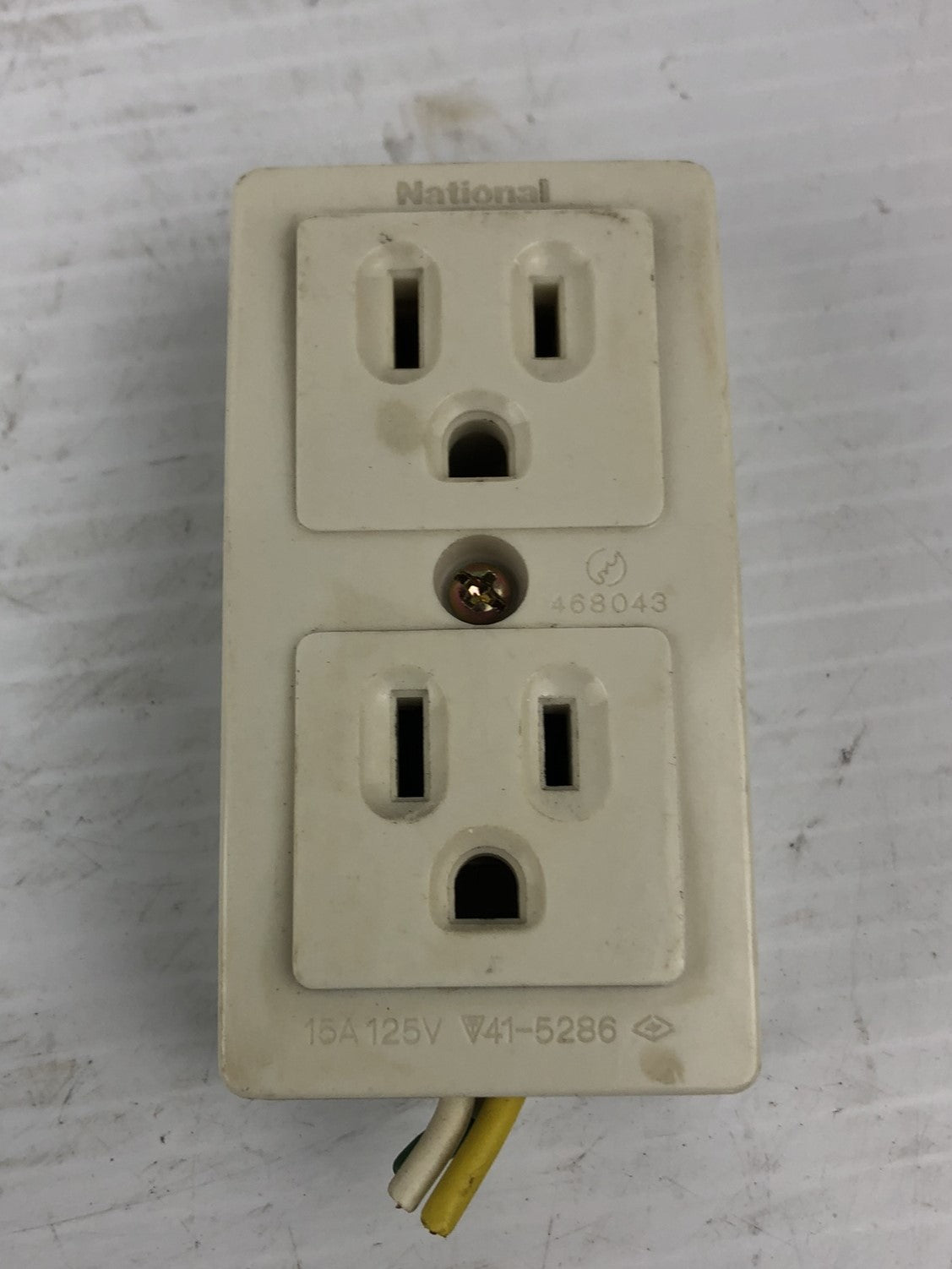 National 41-5286 Receptacle 15A 125V 468043