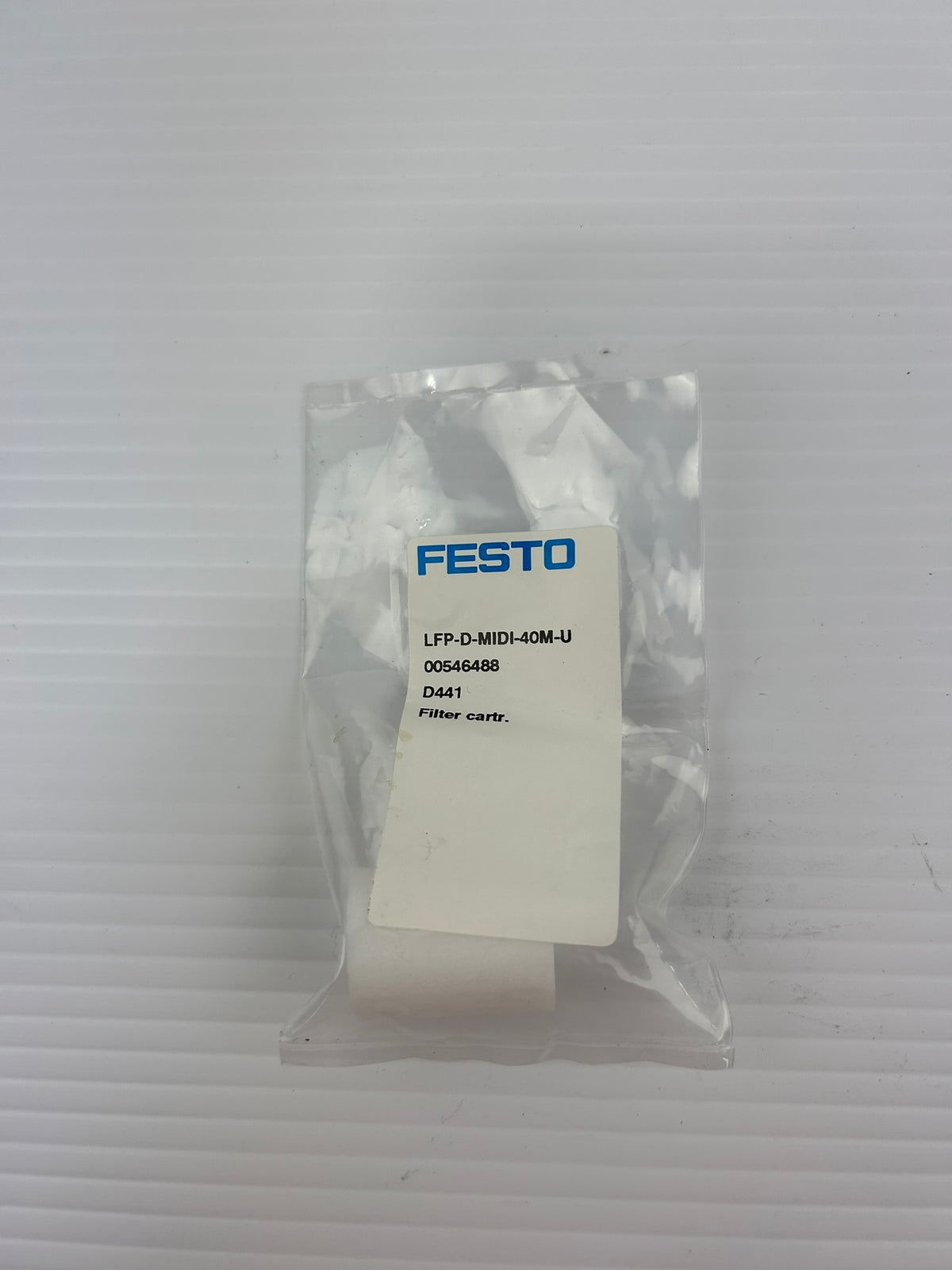 Festo LFP-D-MIDI-40M-U Filter Cartridge Element 00546488 D441