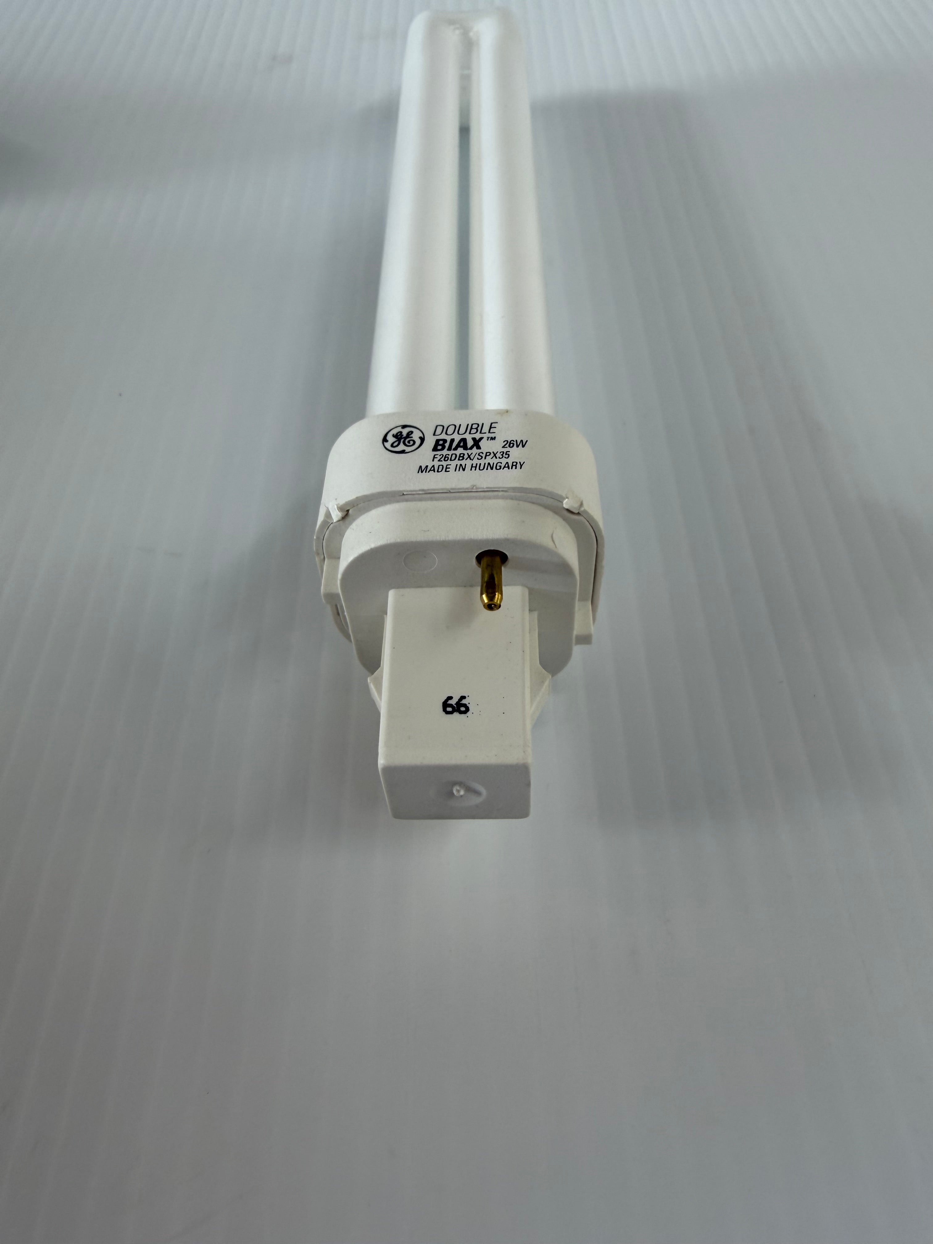 Lot of 6 GE F26DBXT4/SPX35 Bihial Fluorescent Lamps 26 Watt