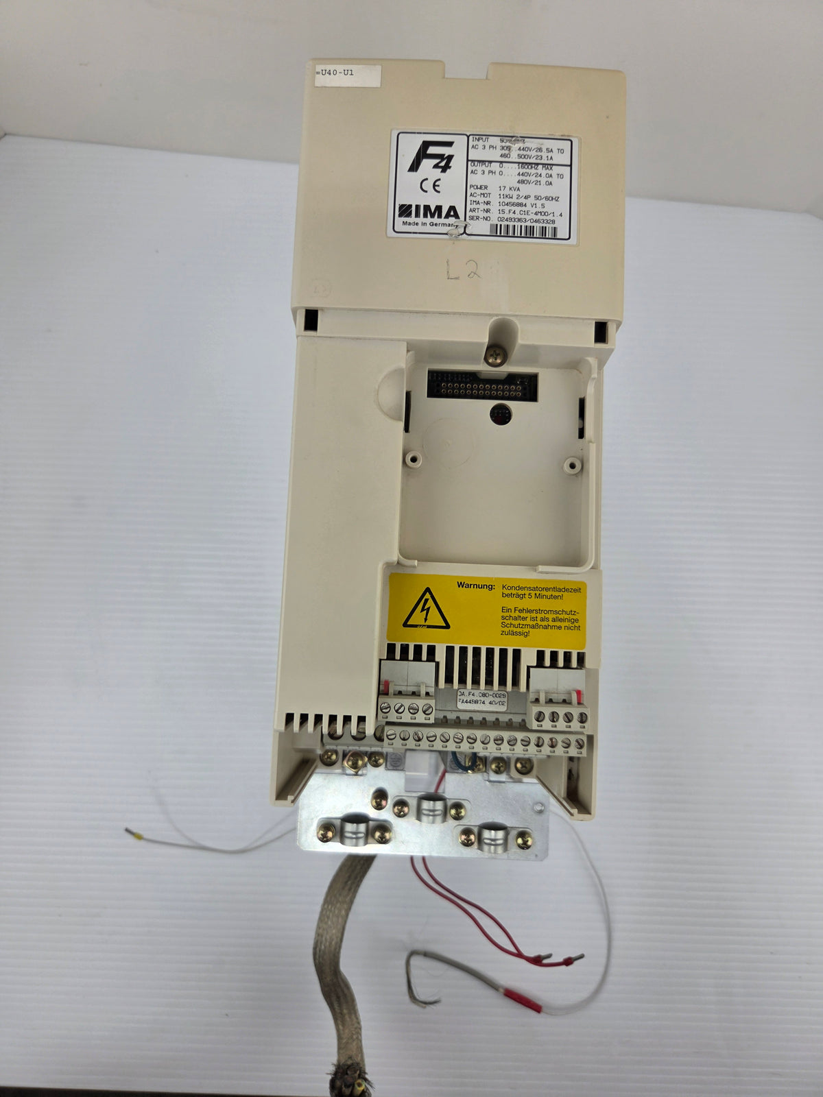 IMA 15.F4.C1E-4M00/1.4 Inverter Drive 17 KVA 3 PH