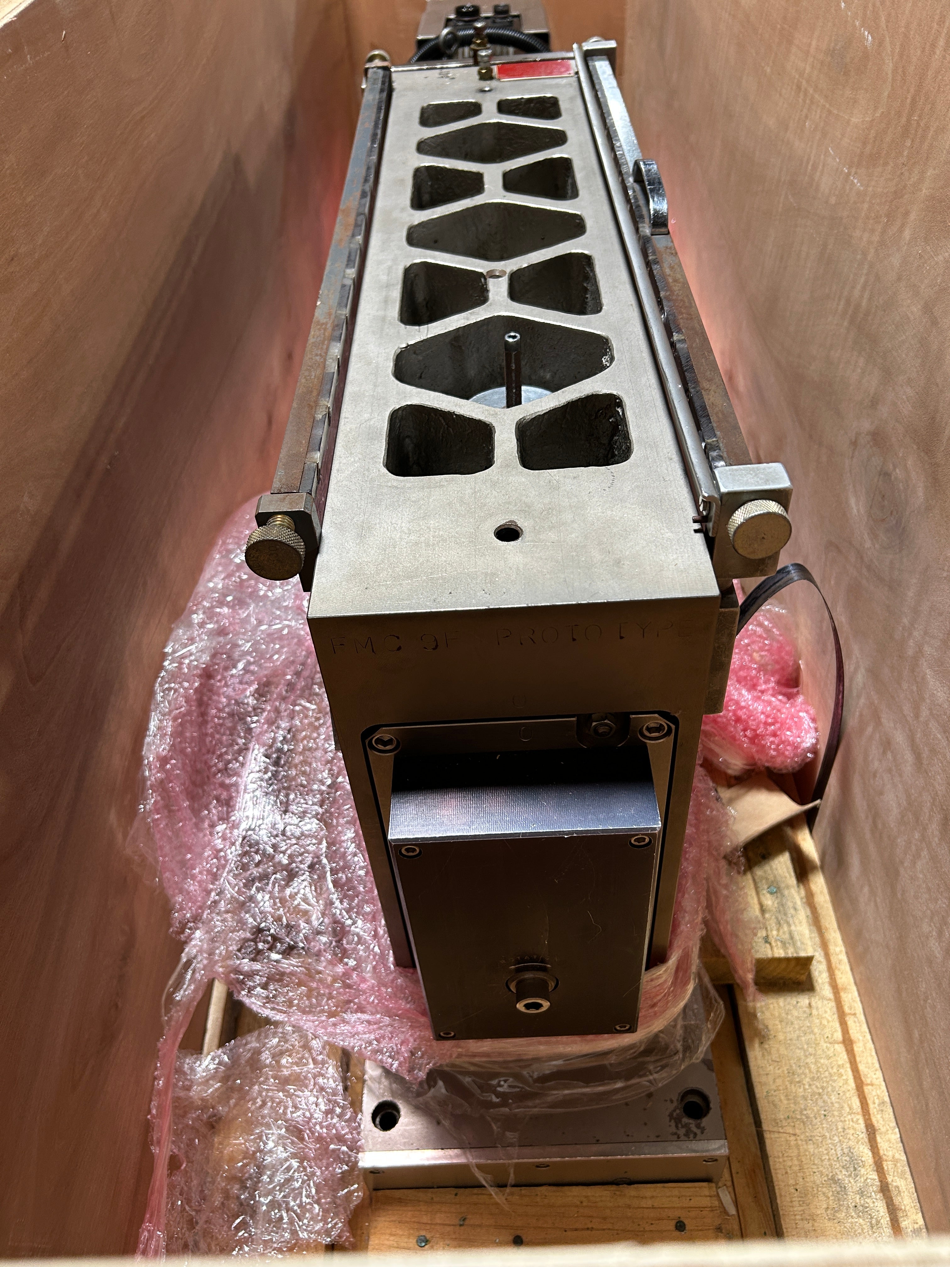 Helical Chop Head Film Chopper with Allen-Bradley 1326AB-B740C-21 AC Servo Motor