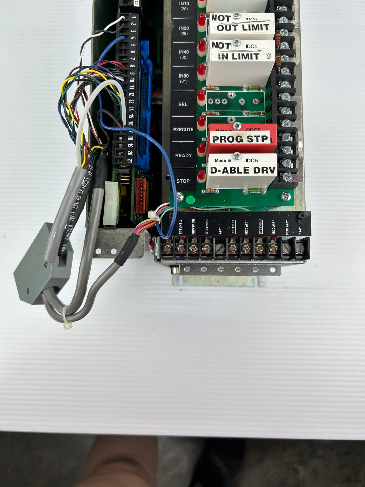 Ormec PMC-200D Servo Drive Module PCB008F Circuit Board & IDC-5 ODC-5 Relays 13