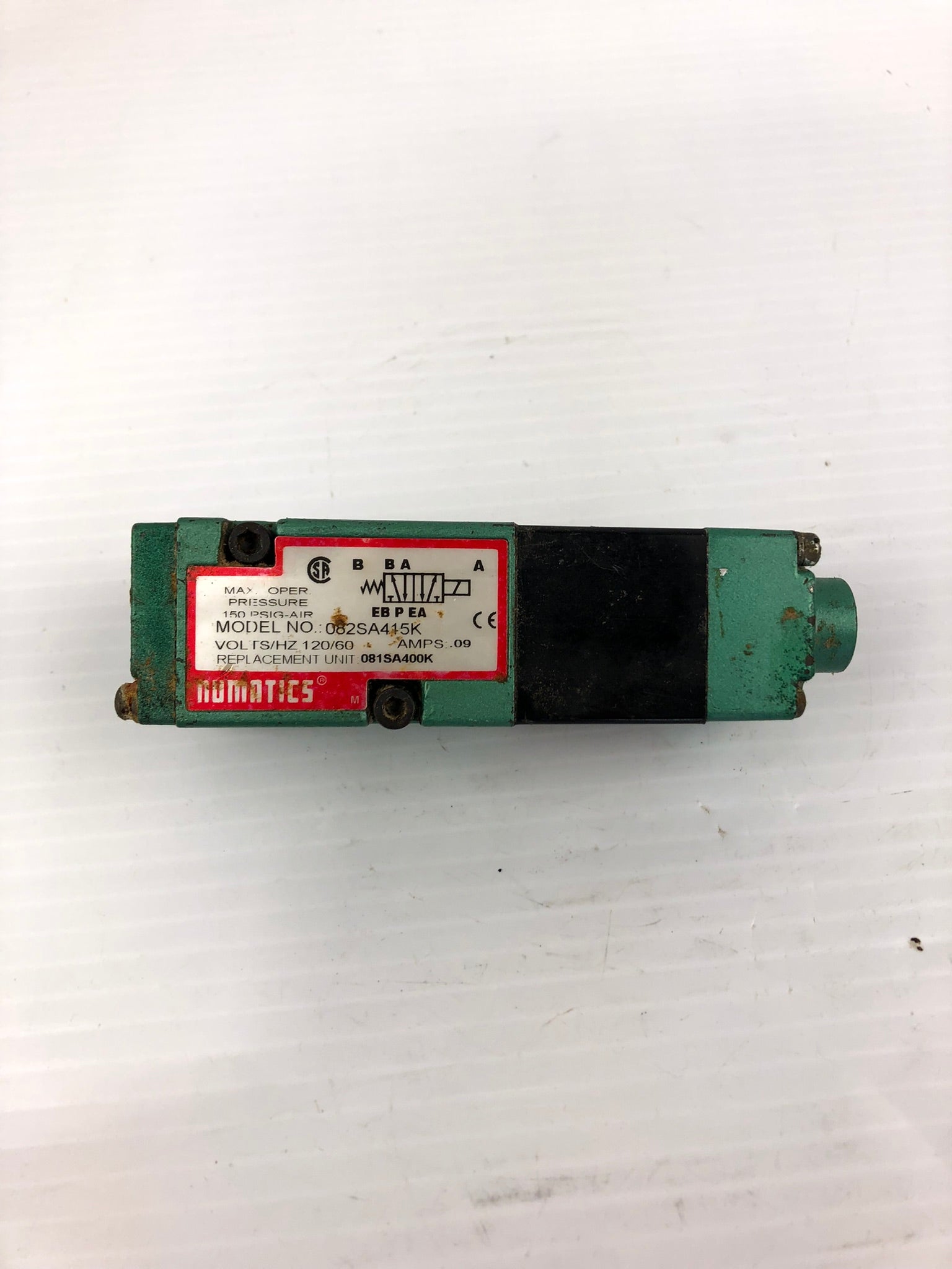 Numatics 082SA415K Solenoid Valve
