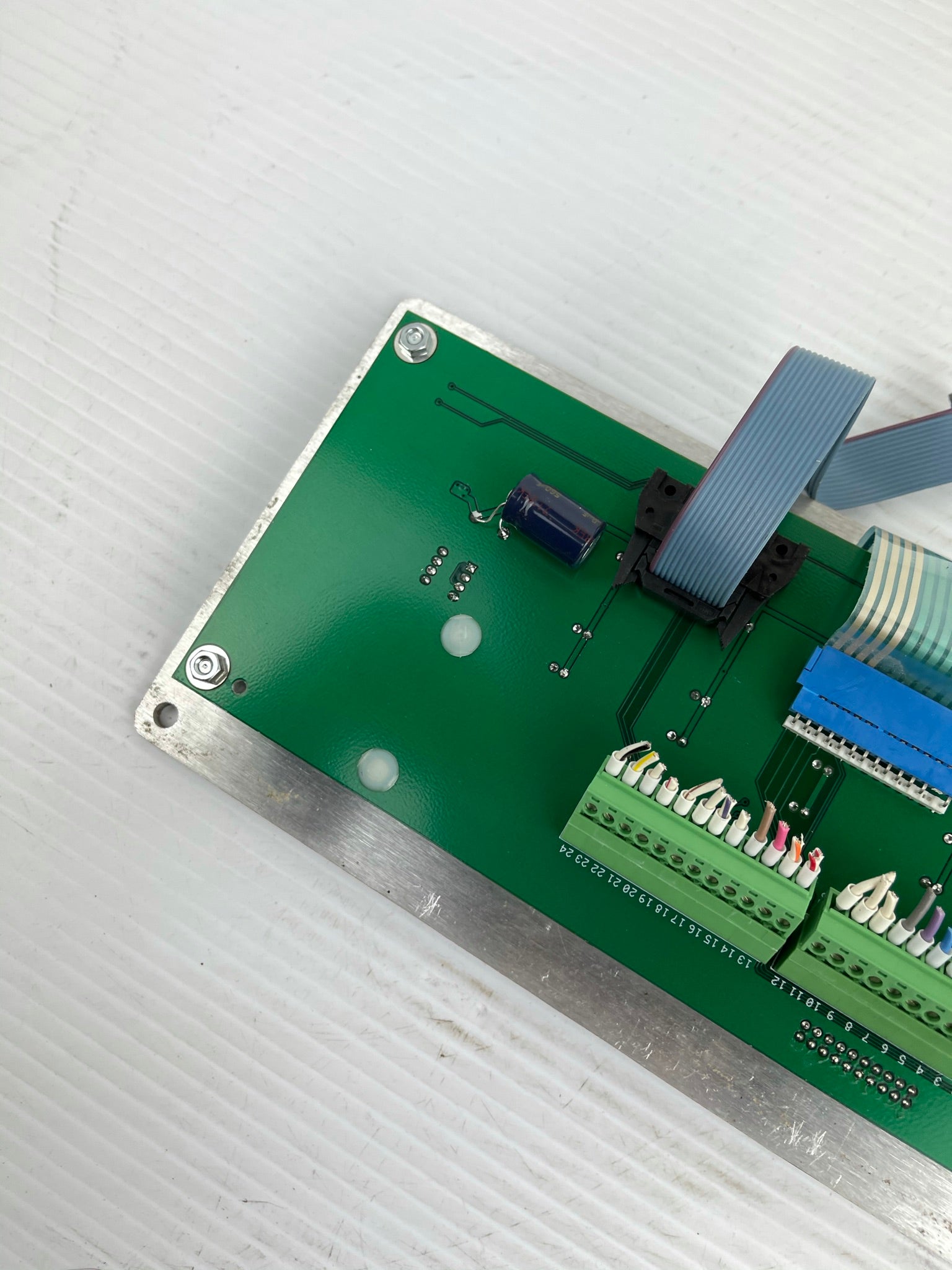 The Hall Company Control Panel 5623708-02 Revision C with Red Knob