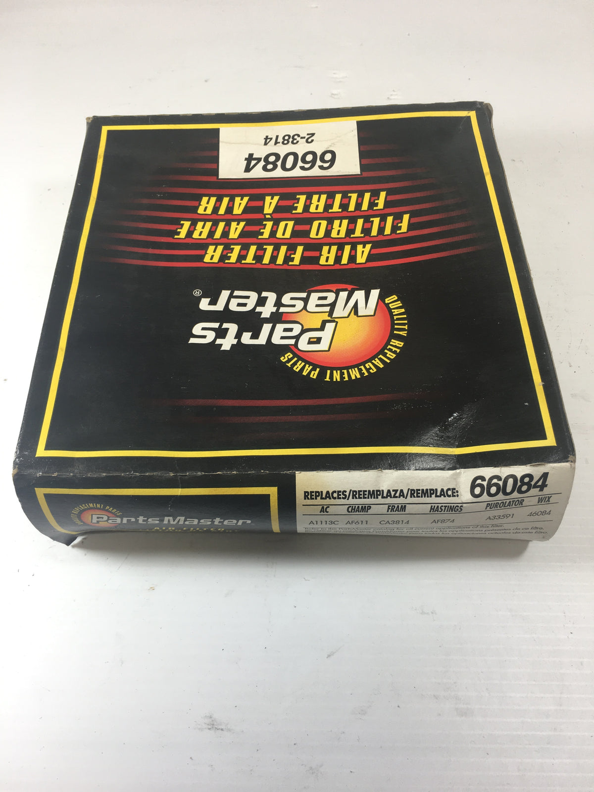 Parts Master Air Filter 66084