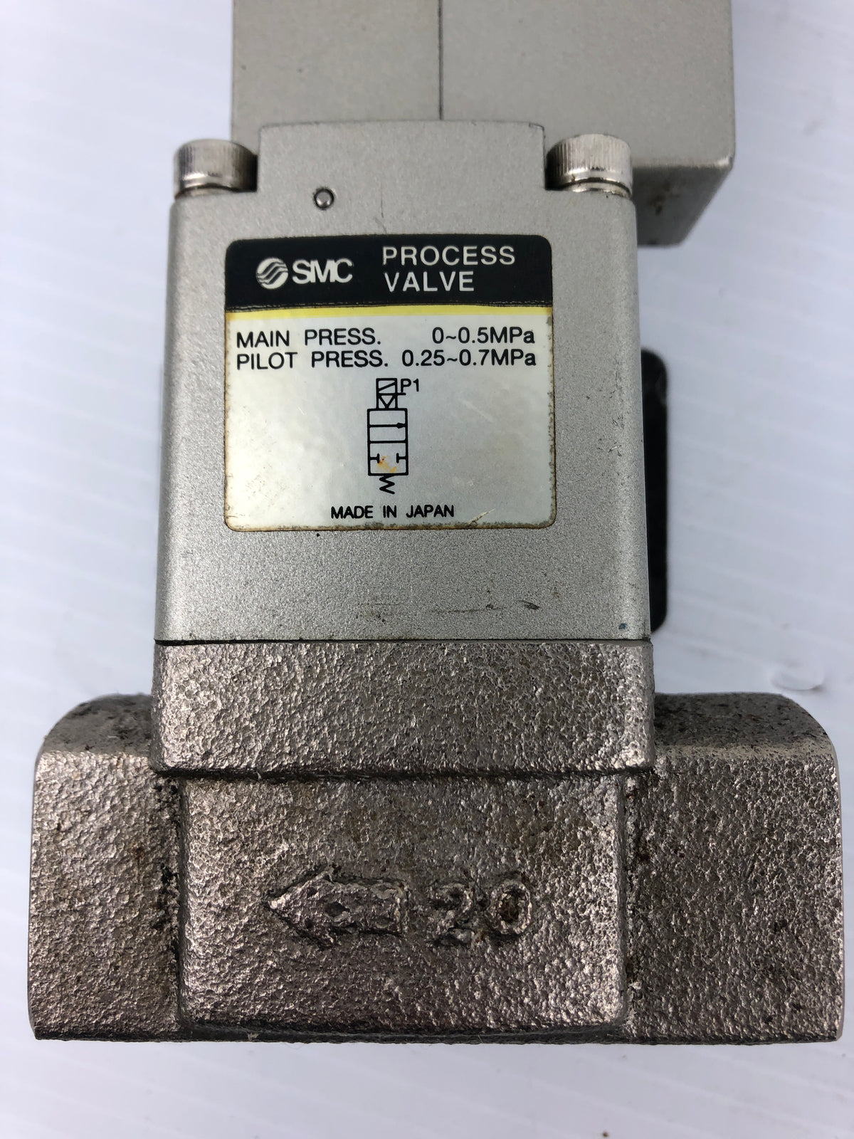 SMC VO307-1DZ Solenoid Valve with Process Valve 100VAC 50/60 Hz