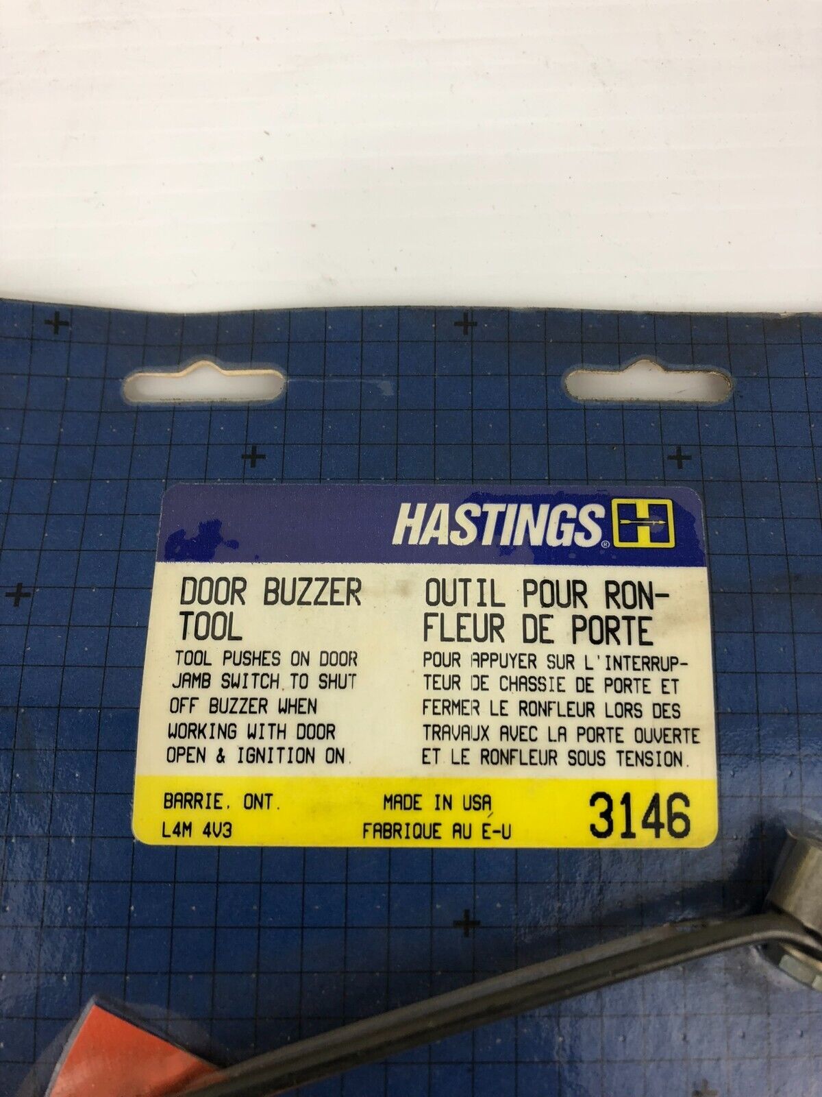 Hastings 3146 Door Buzzer Tool
