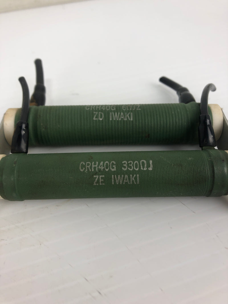 Iwaki CRH40G 6ΩJZ and 330ΩJ Resistor