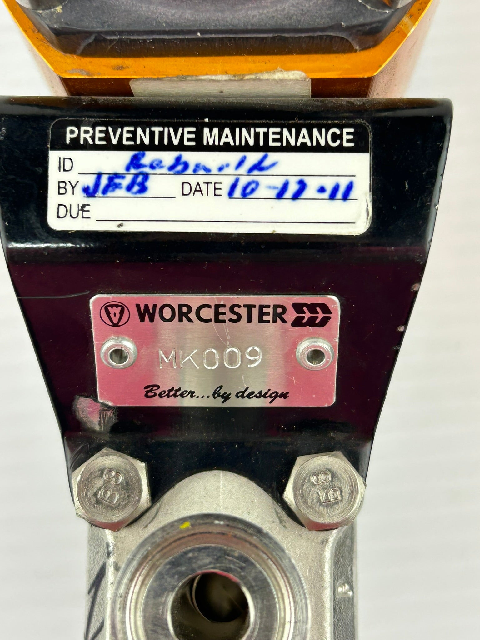 Worcester Controls 1039SR Pneumatic Actuator 10 39S R Series 39