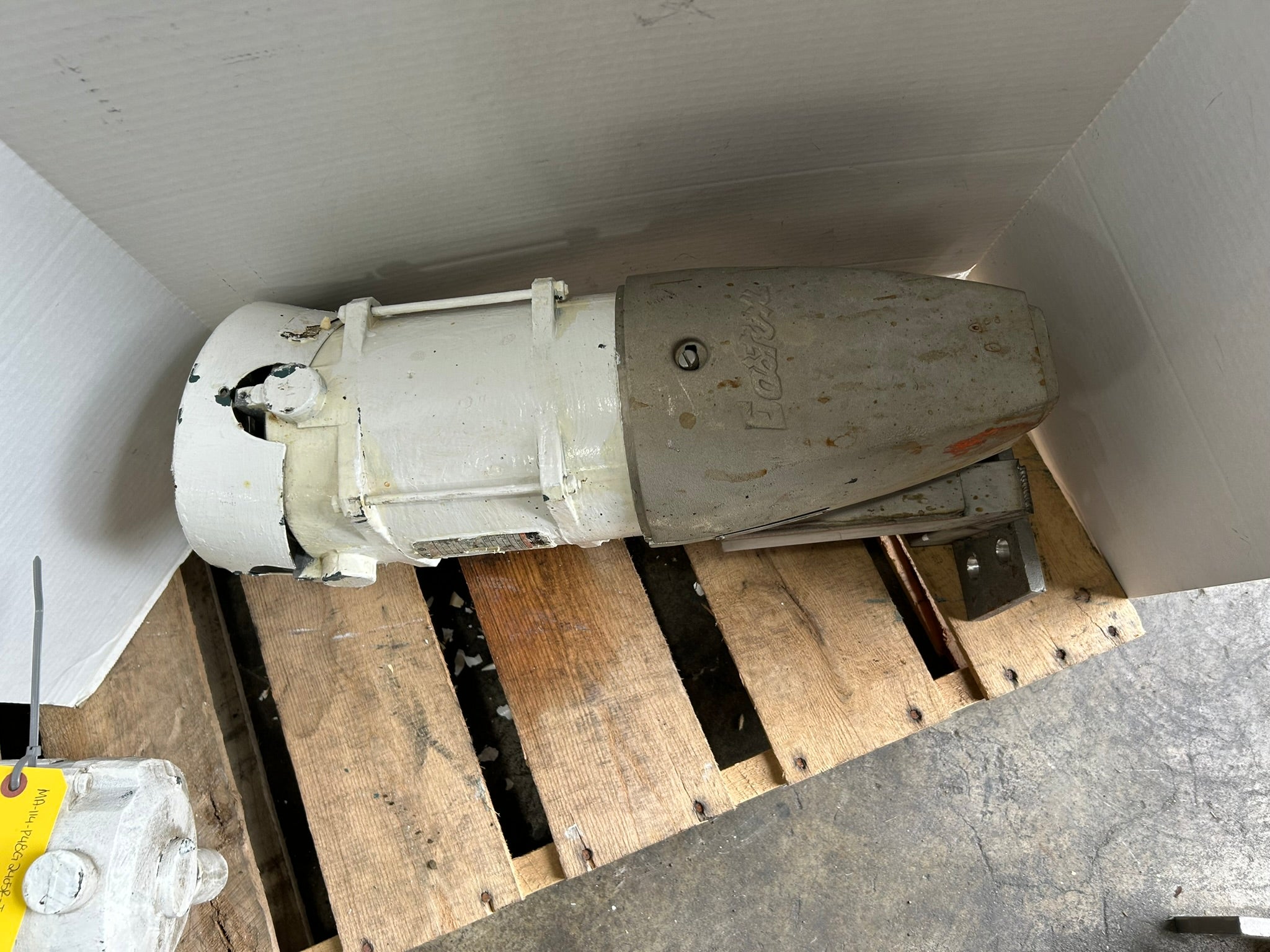 Eastern RH-2 Drum Barrel Mixer with Reliance Electric P56G2144B-G2 Motor