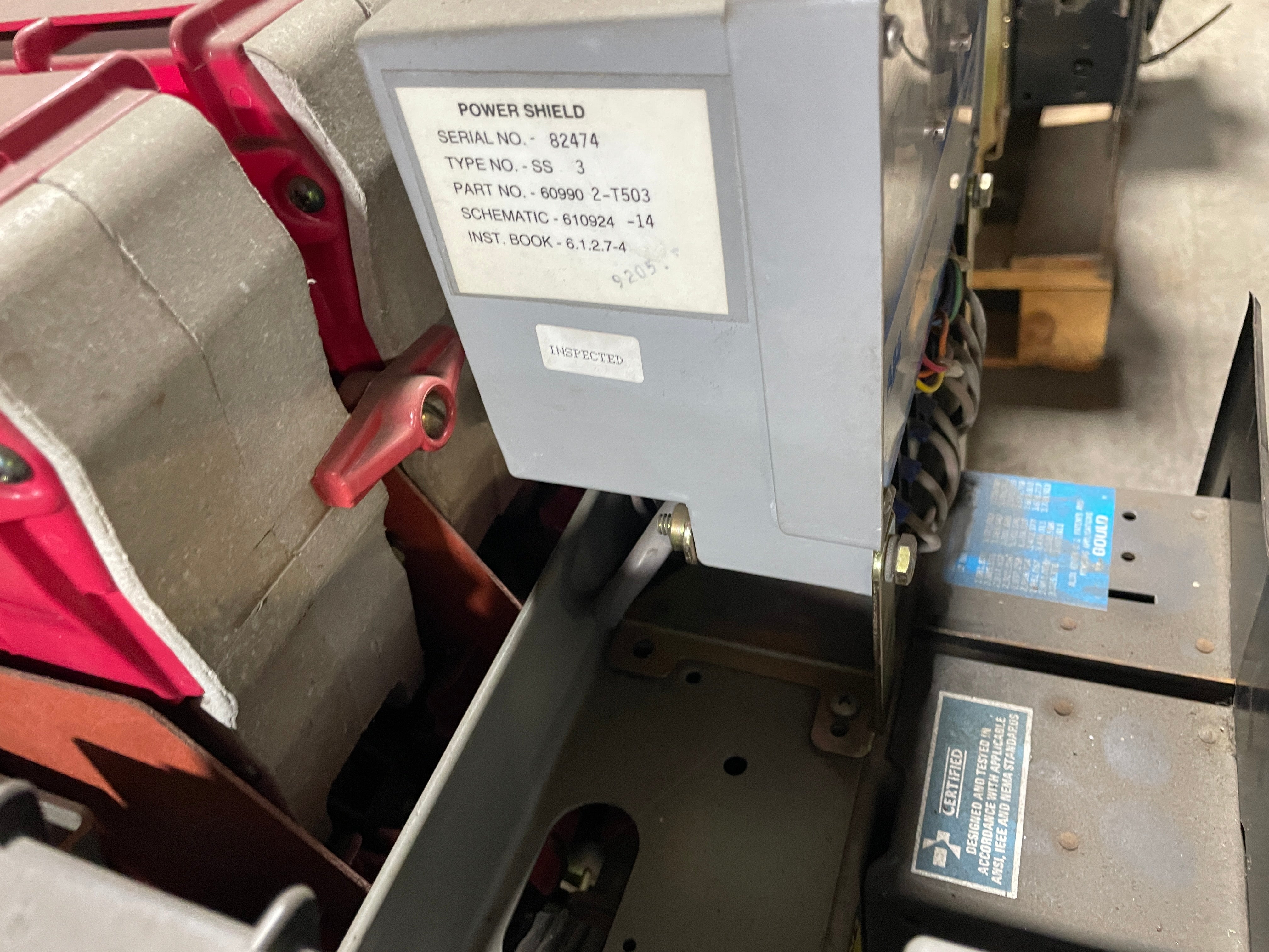 ABB K-600S K-Line Power Circuit Breaker 600A 50/60 Hz 600VAC K600S with SS3 Trip