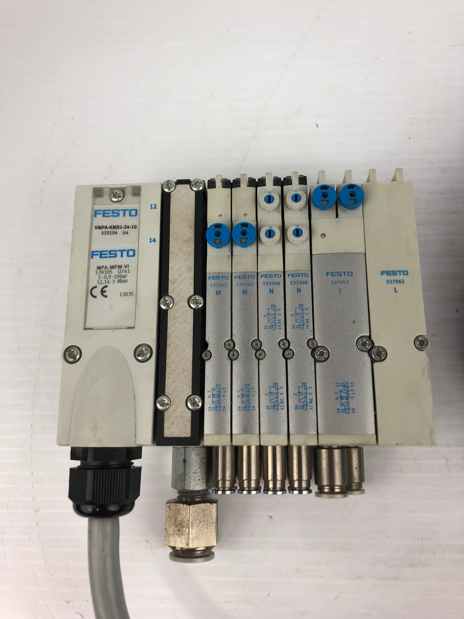Festo 539105 Valve Assembly 533352 538000 540896 533342 533348 537953 537962