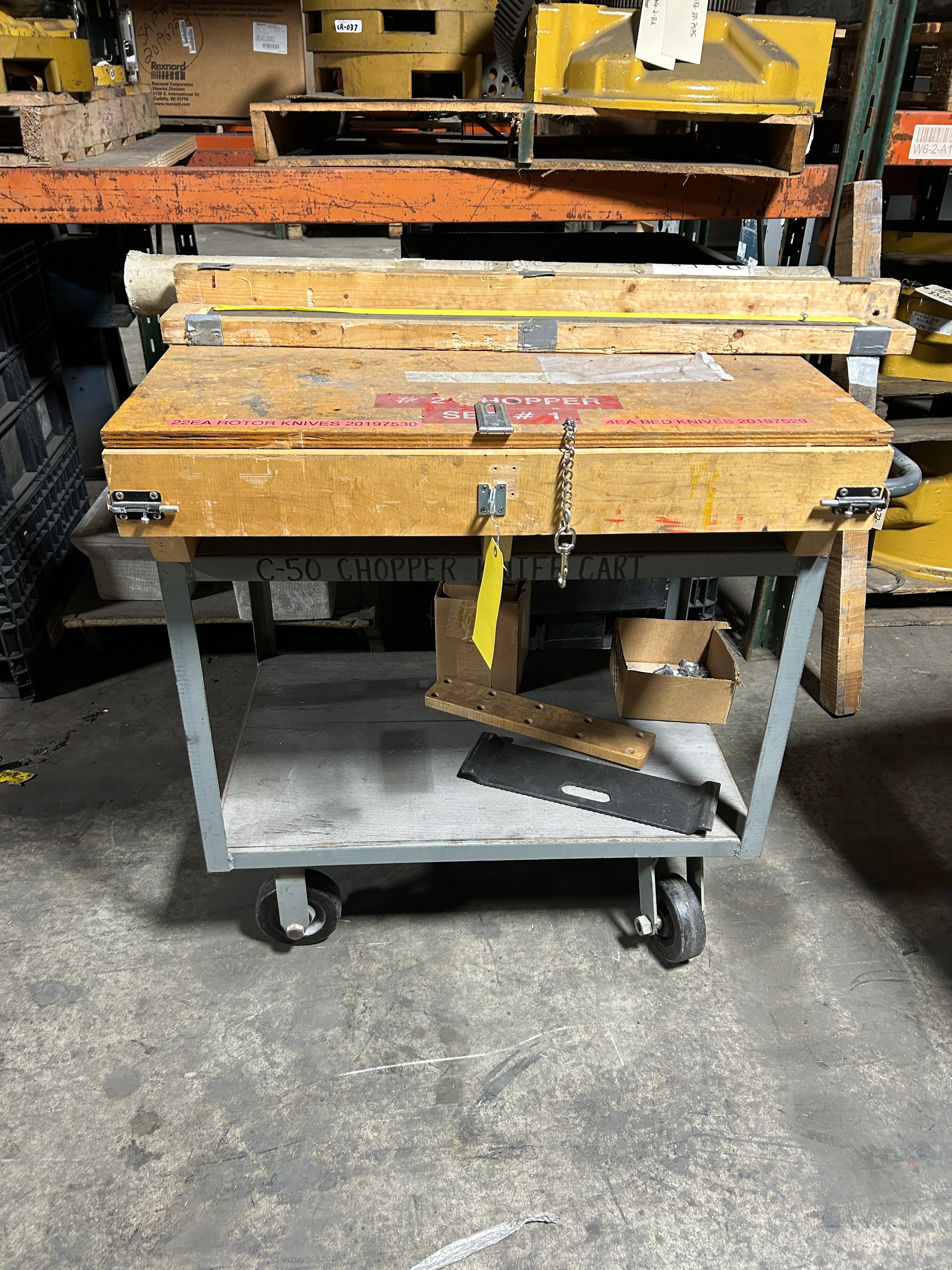 Sprout Waldron BR-14X18 RH Edge Chopper 40HP Motor with 2 Sets of Blades