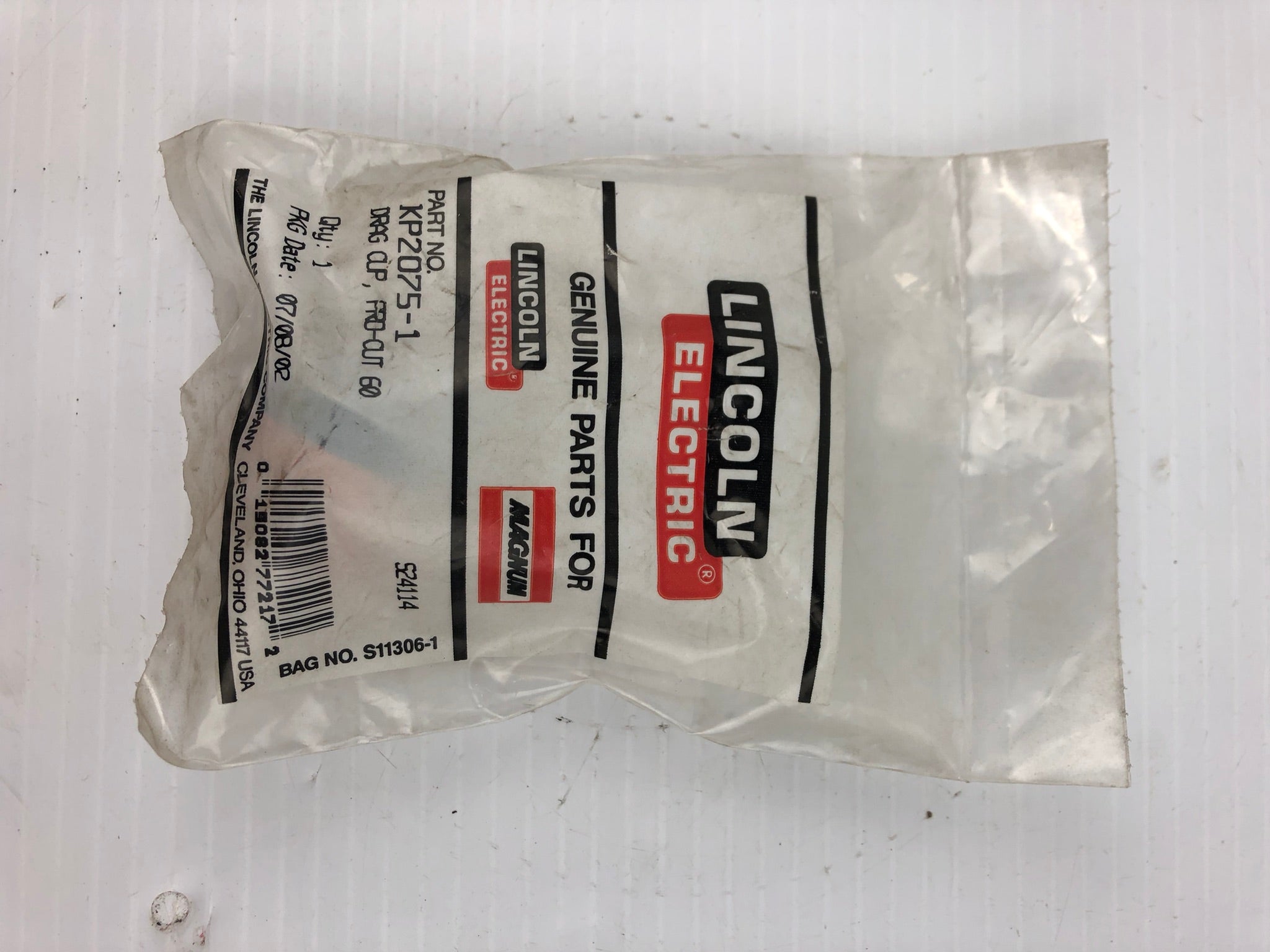 Lincoln Electric KP2075-1 Drag Cup Pro Cut 60