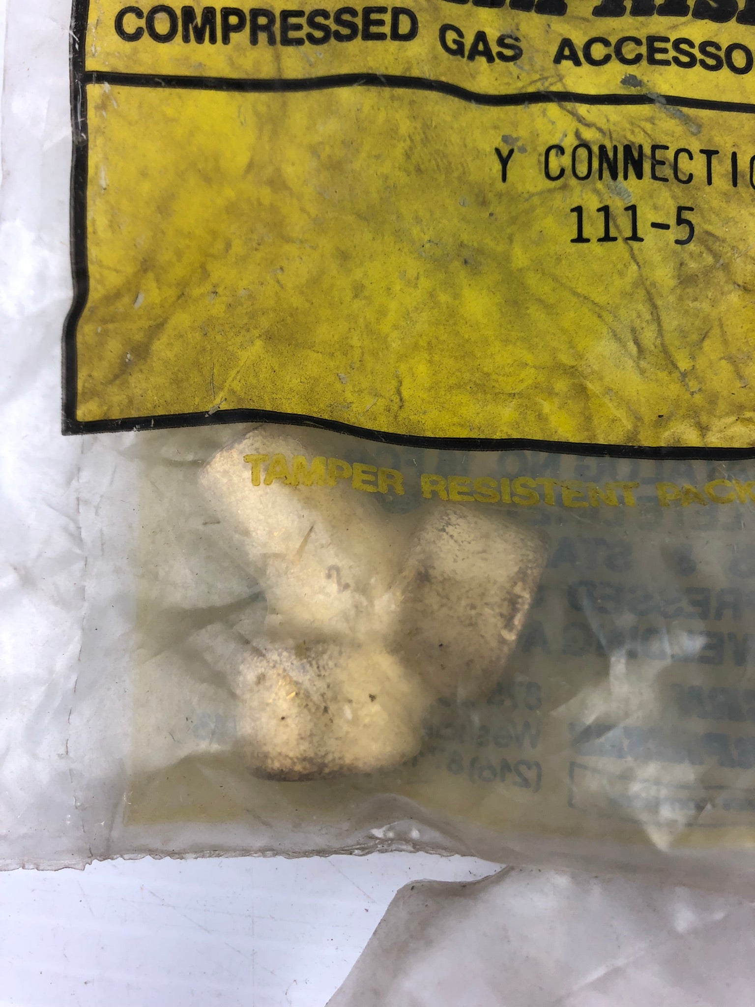 Western Enterprises 111-5 "Y" Connection