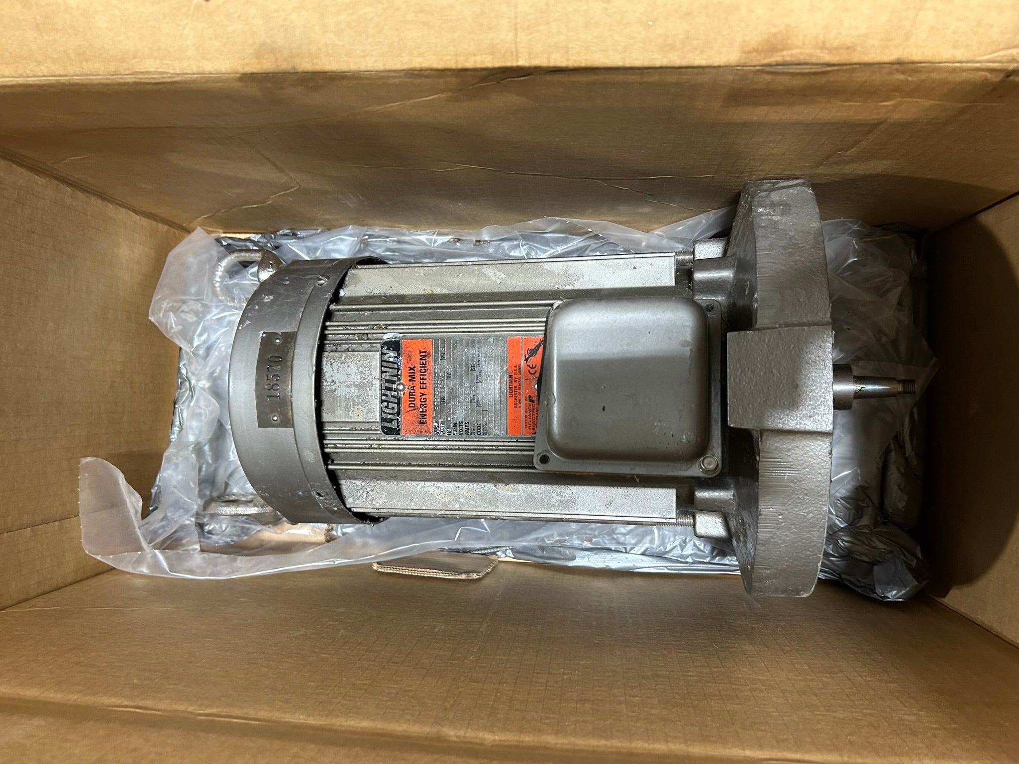 Lightnin B79R4932M-BB Dura-Mix Energy Efficient AC Motor 5HP 3PH 1725 RPM X56YZ