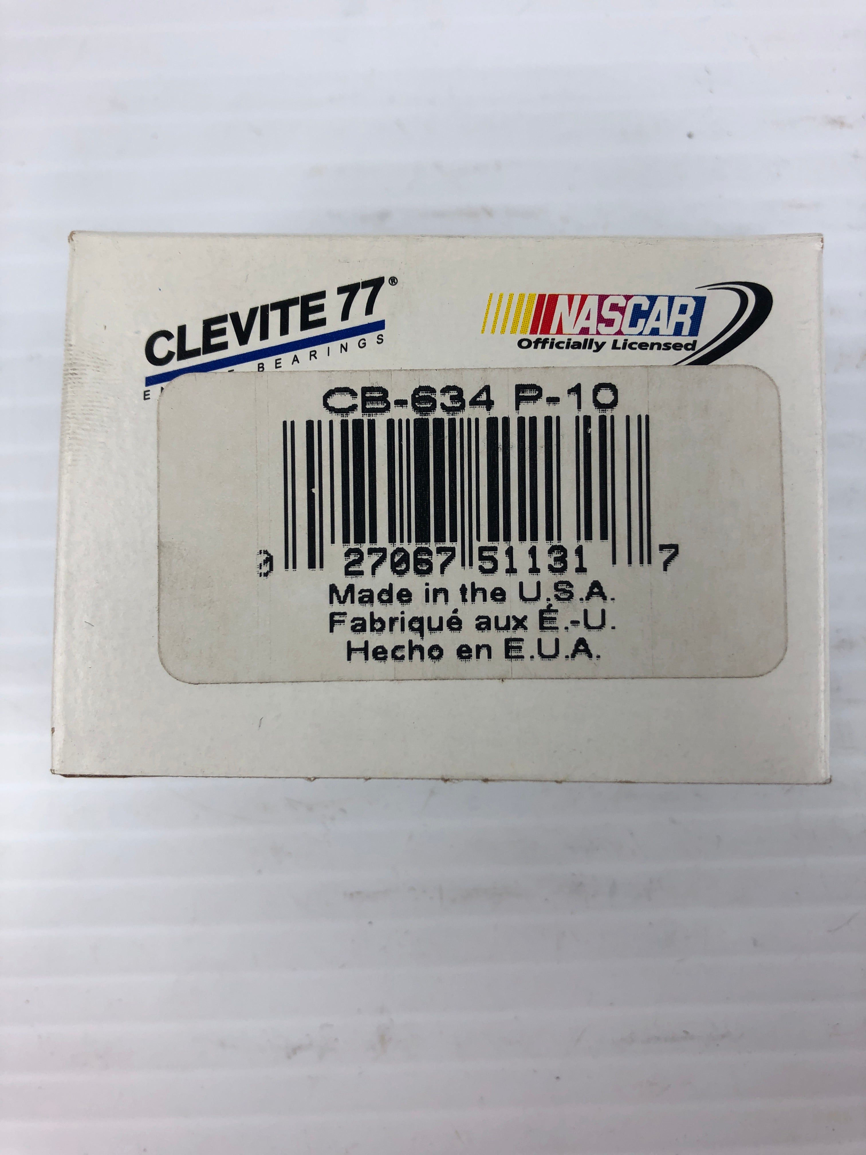 Clevite CB-634 P-10 Engine Connecting Rod Bearing Pair CB634P10